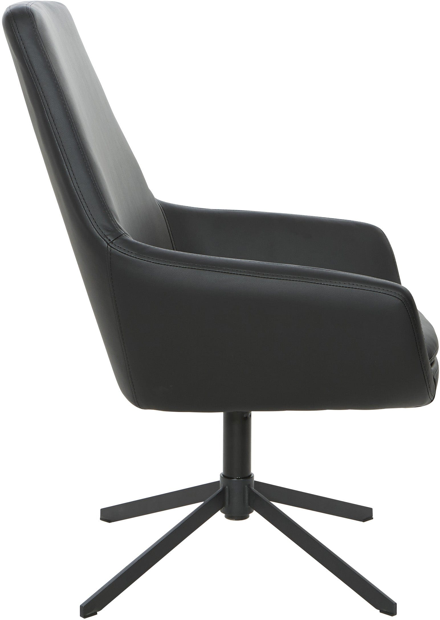 Office Star Modern Scoop Office Chair with Adjustable Height & Swivel Base [FL80228] - Ergonomic Desk Chair for Home Office & Workspace