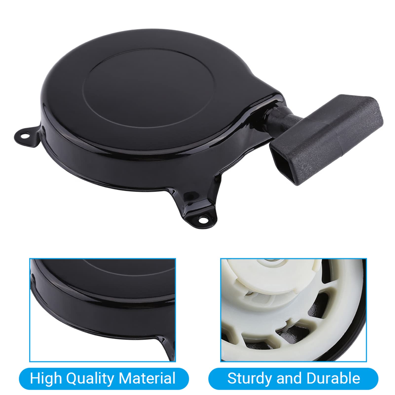 499706 690101 ABS Material Pull Start Starter Assembly Kit for Lawn Mower Engines - Compatible with 091212, 091232, 091412, 093212, 093232, 093302 Models - Perfect for Small Engine Repair & Lawn Mower Maintenance