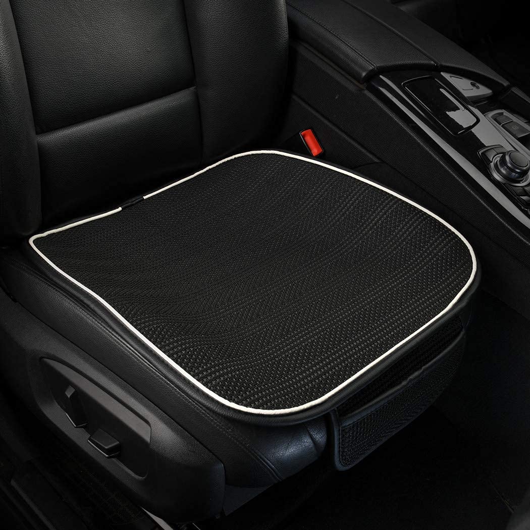 Breathable Comfort Car Seat Cushion - Universal Car Seat Cover Protector Mat Pad for Most Cars, Trucks, SUVs & Vans | Premium Driving Comfort & Back Support for Long Commutes & Road Trips