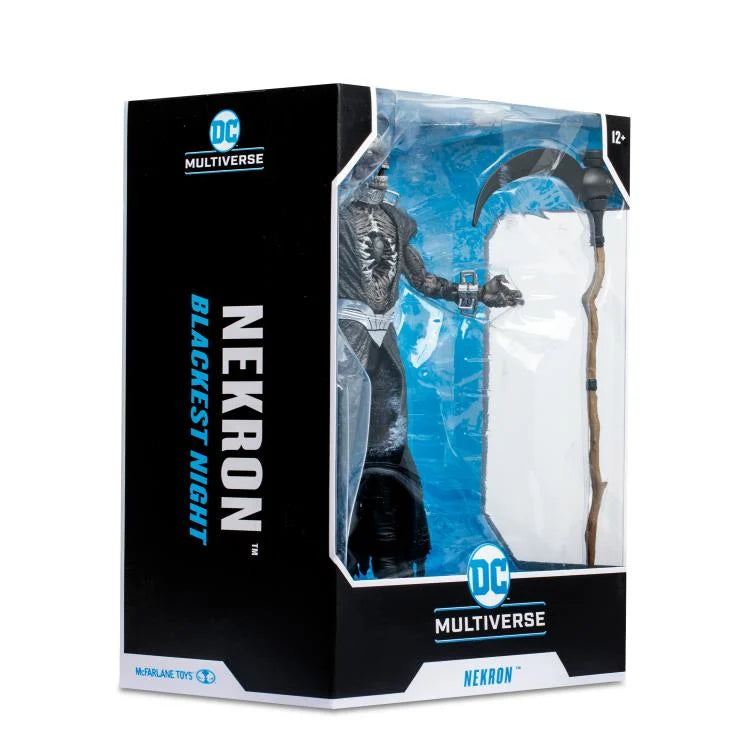 Blackest Night DC Multiverse Nekron Action Figure - Collectible DC Comics Supervillain Toy for Display & Cosplay - Perfect for Fans, Collectors & Gift Giving