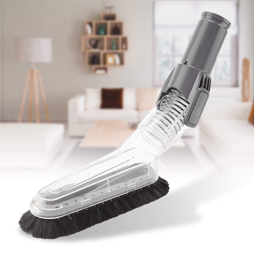 Fdit Soft Vacuum Dusting Brush with 35mm-32mm Adapter - Multi-Angle Cleaning Brush for Furniture, Ceiling & Hard-to-Reach Areas - Perfect Vacuum Cleaner Attachment for Home & Office Cleaning