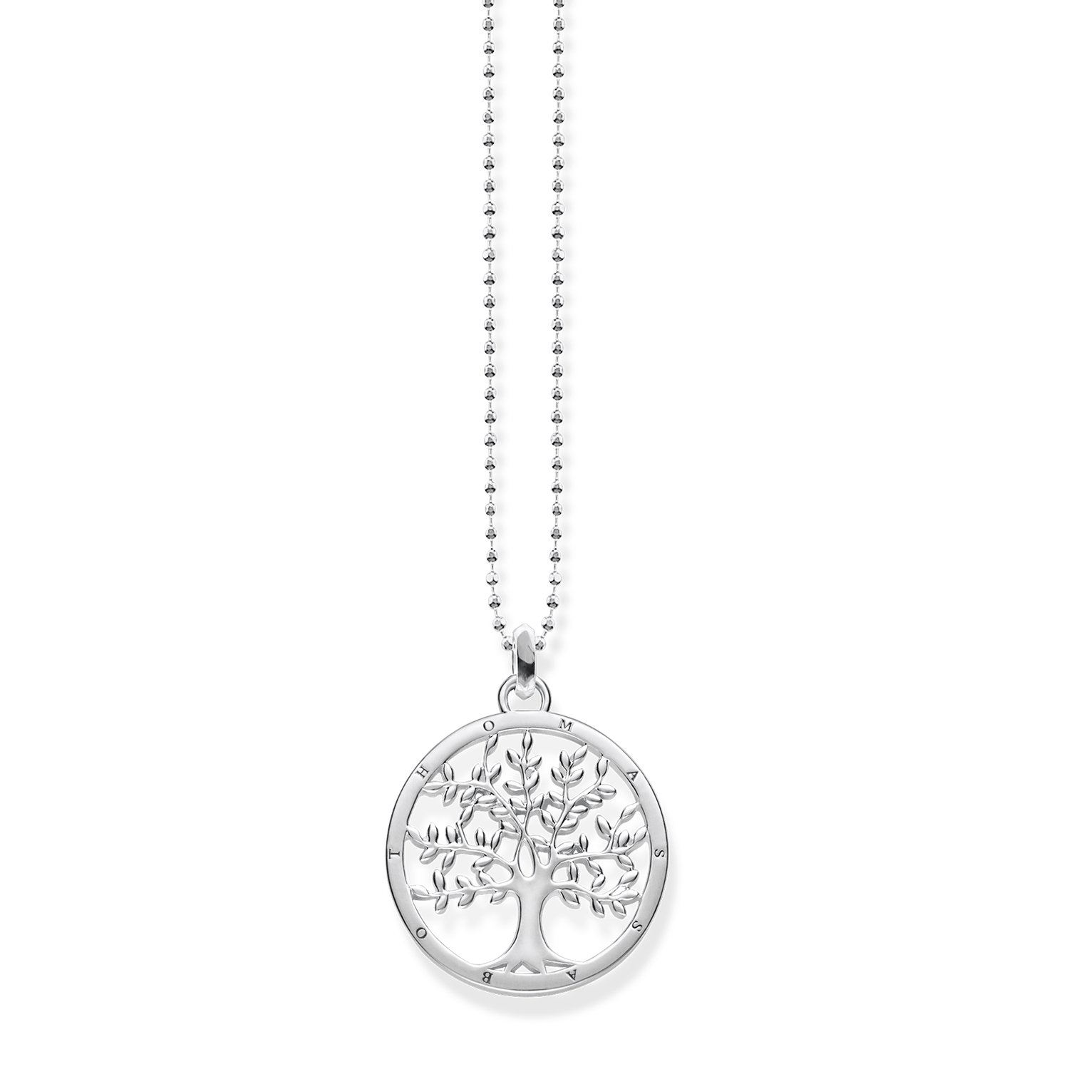 Thomas Sabo Elegant Symbol Necklace for Women - Sterling Silver Pendant Jewelry Gift for Her, Perfect for Valentine's Day, Anniversary & Special Occasions