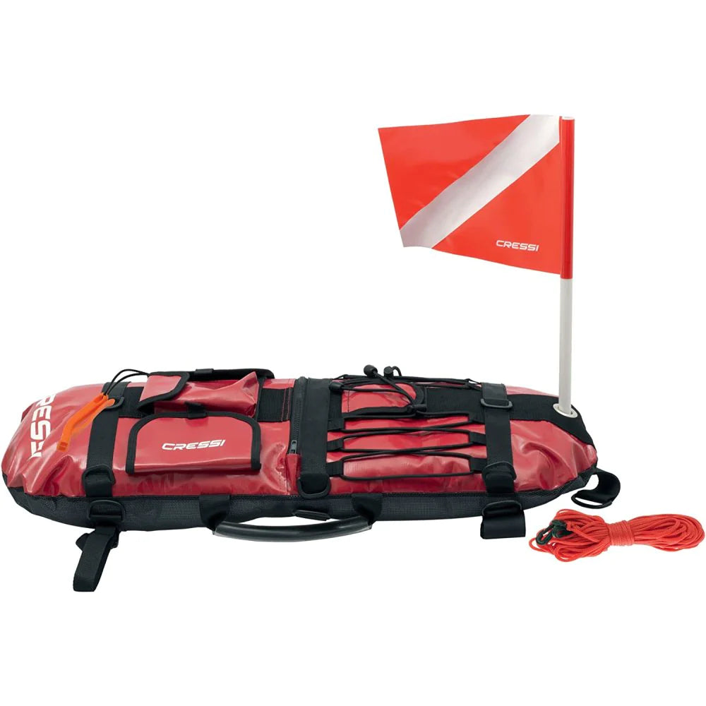 Cressi Signal Board Buoy - High Visibility Scuba Diving Safety Marker for Underwater Communication | Perfect for Ocean, Pool & Open Water Diving