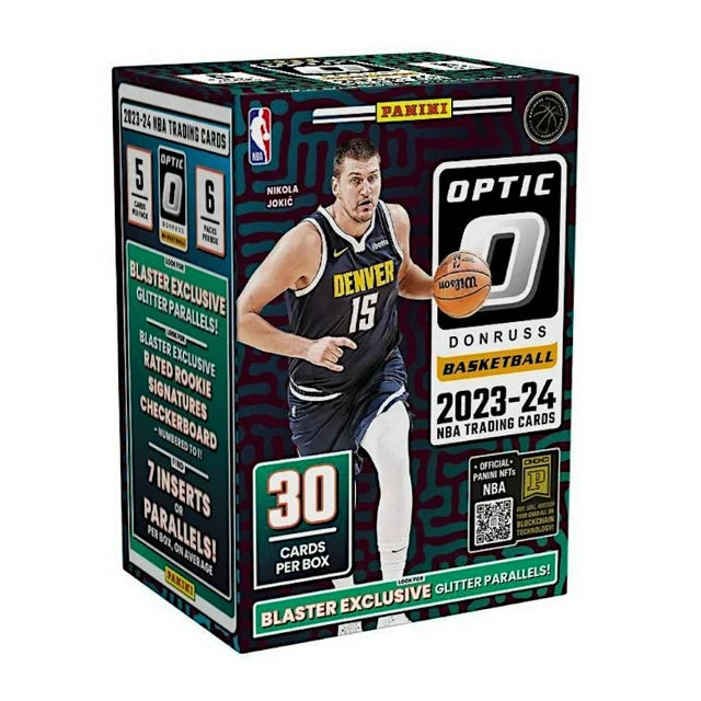 2023-2024 Donruss Optic Basketball Blaster Box - NBA Trading Cards Collection - Perfect for Collectors, Investors & Fantasy Sports Fans