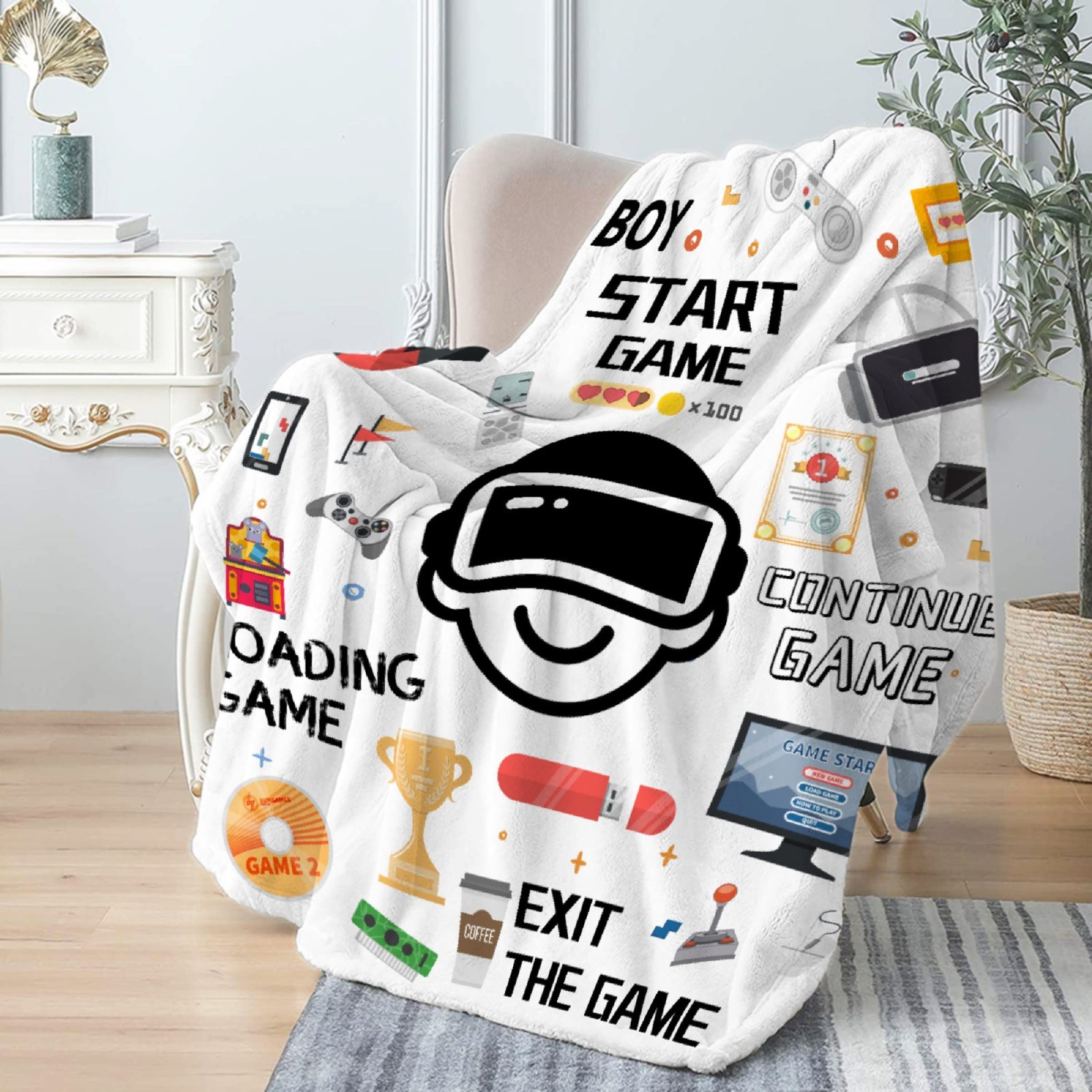 Soft Cozy Gaming Blanket 90