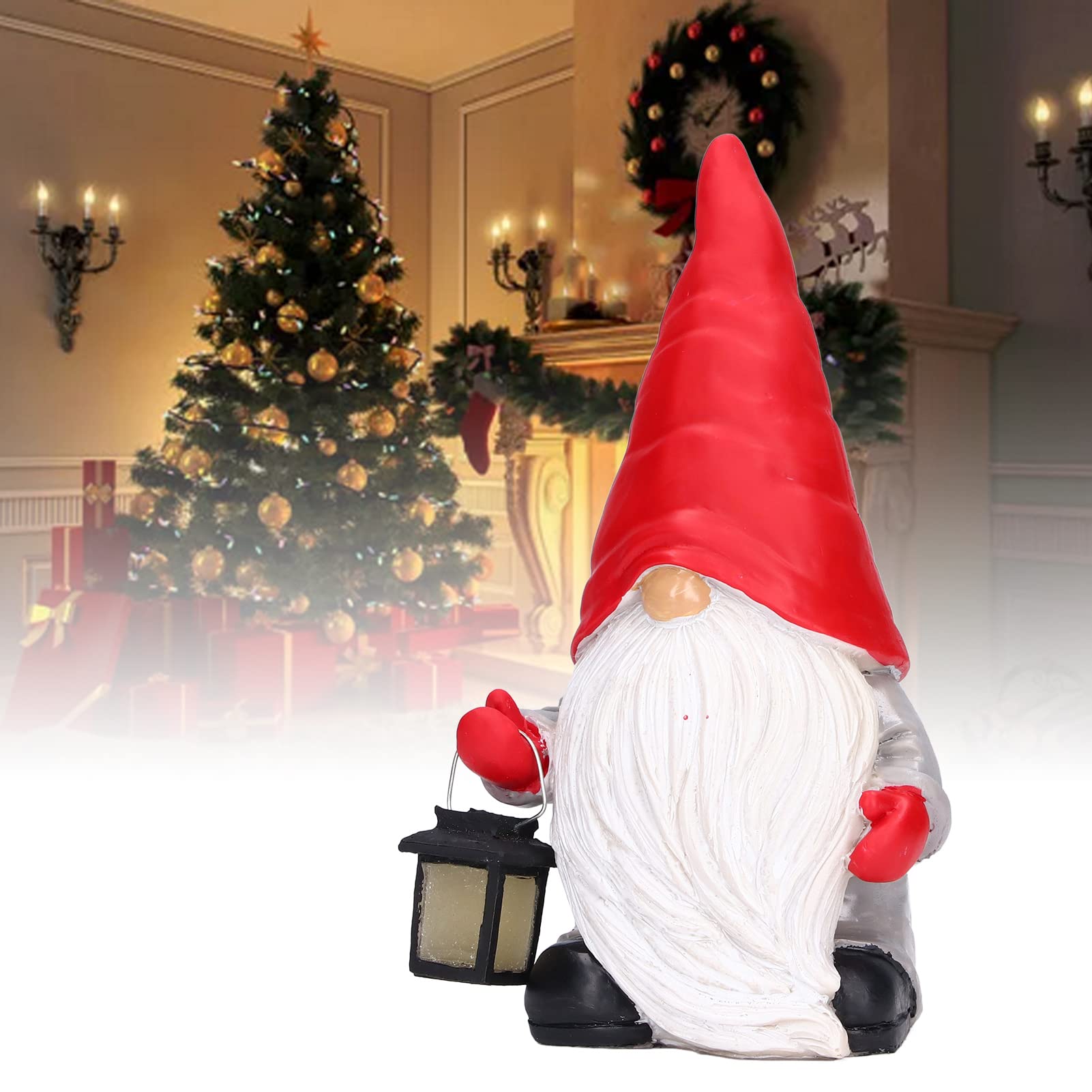 Funny Resin Garden Gnome Statue - Cute Outdoor & Indoor Decor for Garden, Desktop, Courtyard | Perfect Gift & Home Decoration for Gnome Lovers