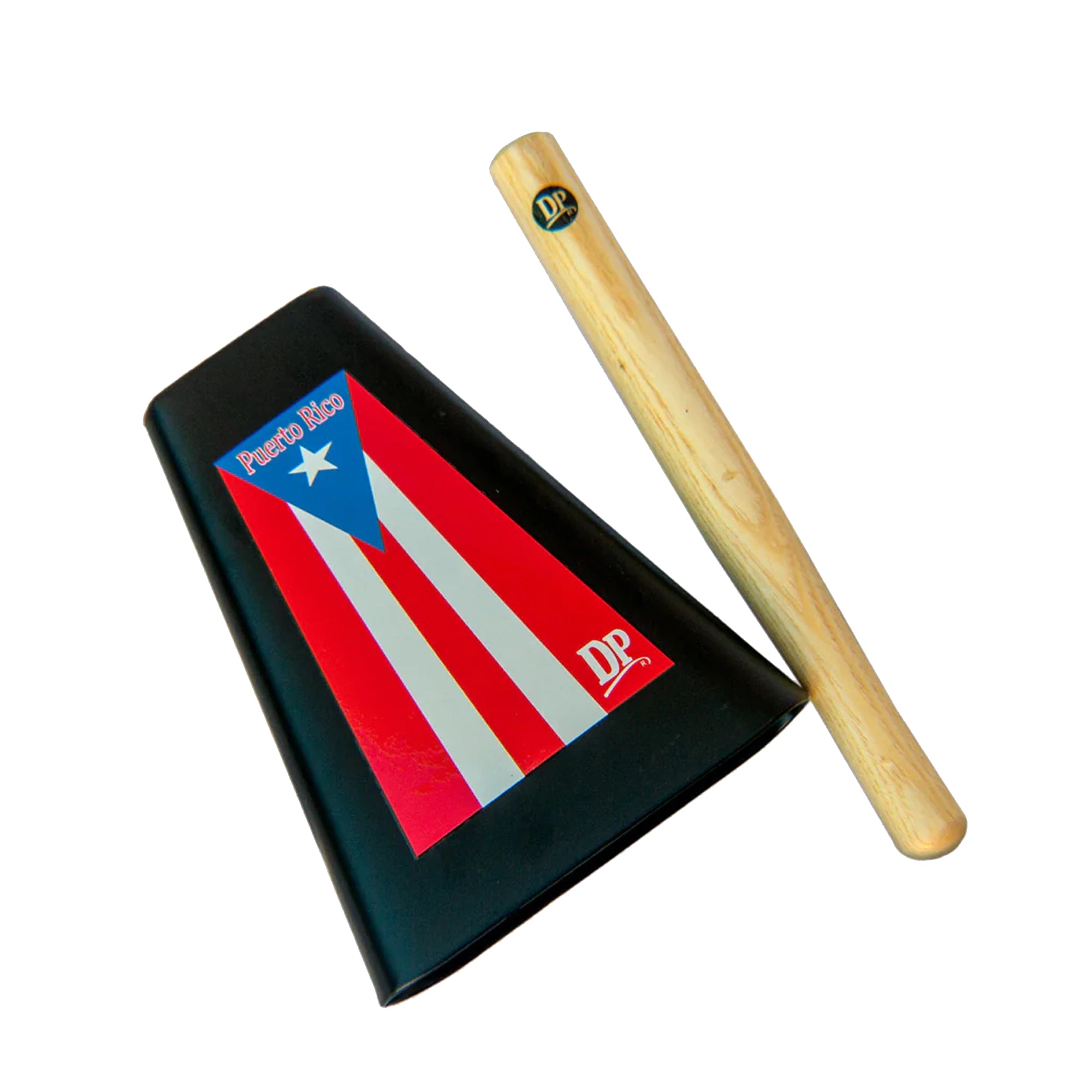 Don Pablo Professional Cowbell with Beater and Carrying Bag Set - Perfect for Percussion, Latin Music, and Live Performances