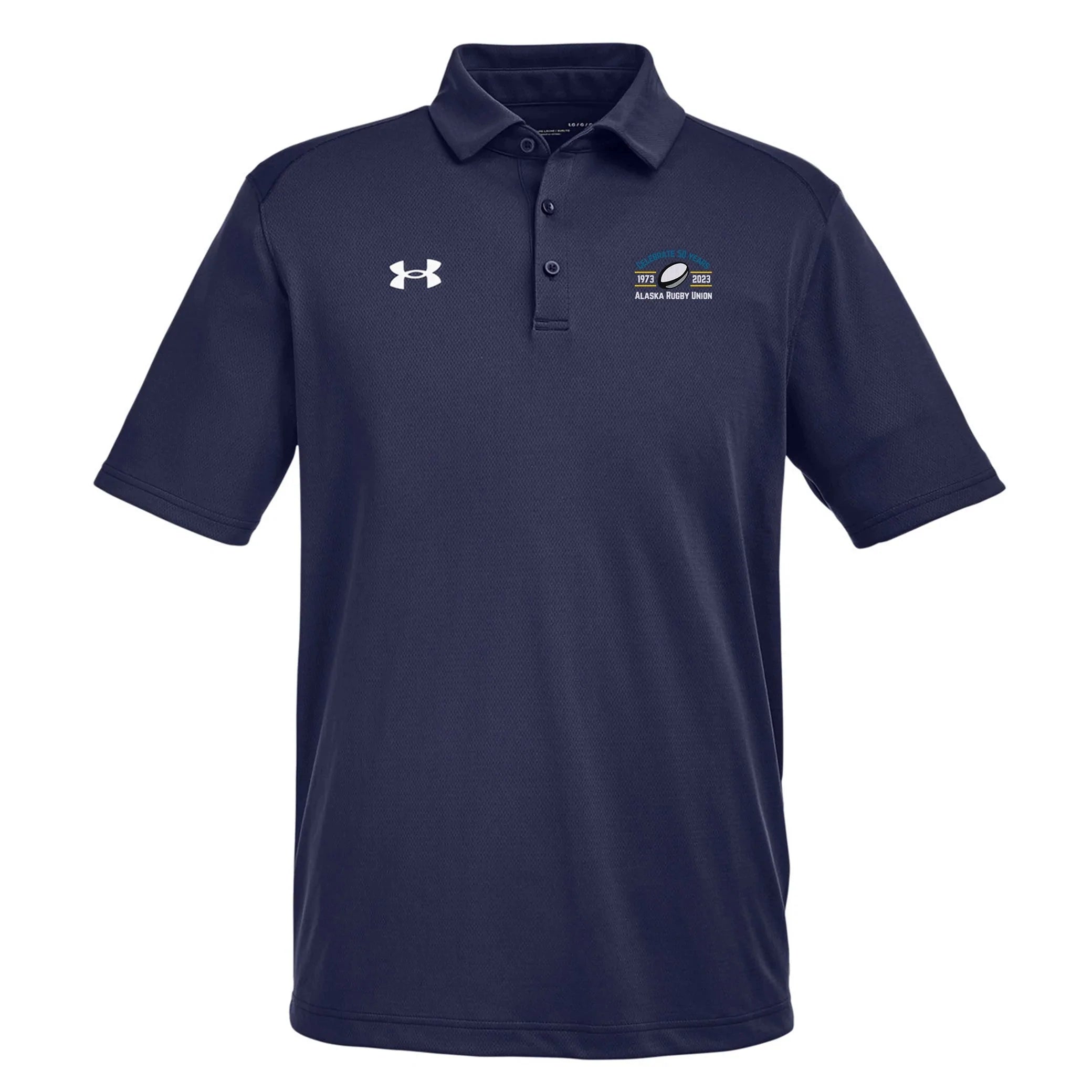AKRU 50th Anniversary Tech Polo Shirt for Men - Moisture-Wicking, Breathable Performance Golf & Business Casual Wear
