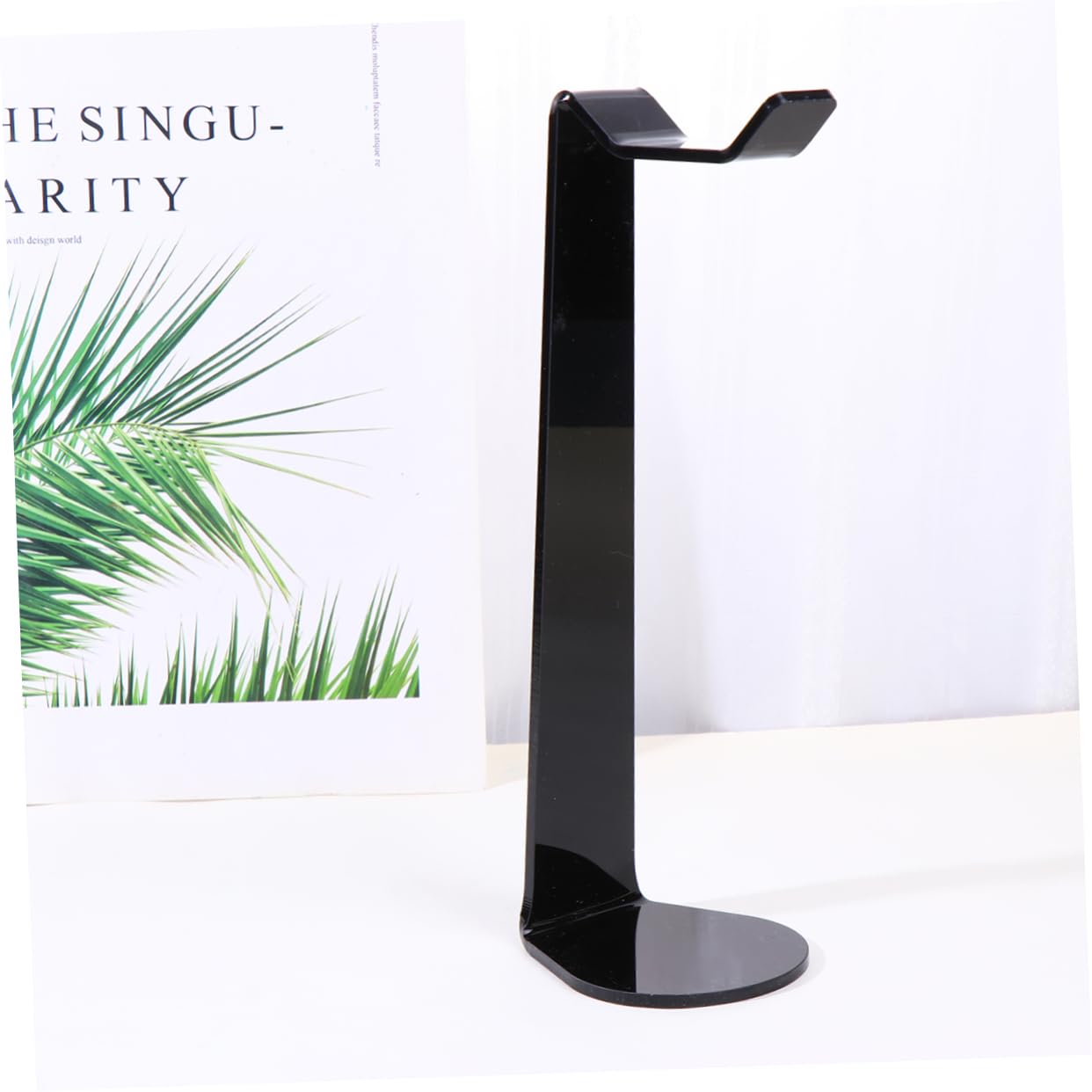 Premium ABOOFAN Headset Stand - Adjustable Desktop Headphone Holder with Non-Slip Base, Headset Rack & Display Bracket for Gaming, Office, and Home Use - Perfect for Organizing Headsets, Earphones, and Accessories