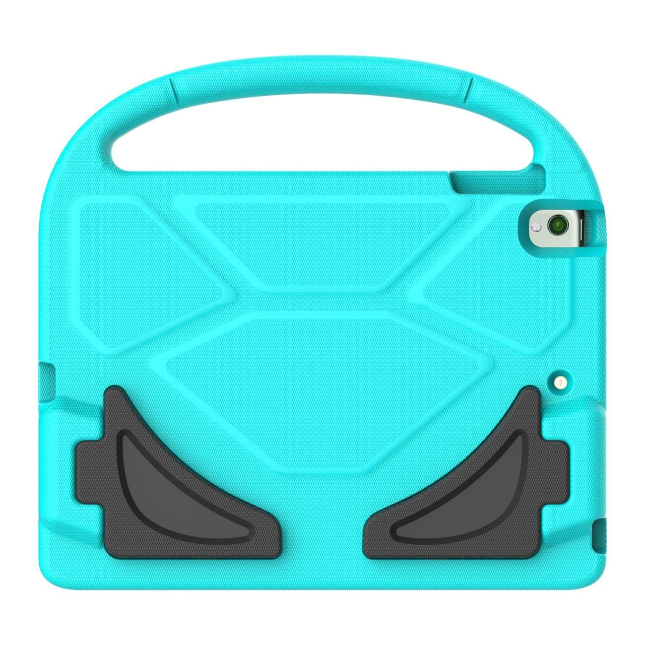 SUPLIK Shockproof Kids iPad Case for iPad 5th/6th Gen 9.7-inch (2017/2018), iPad Air 2 & iPad Pro 9.7 - Durable Protective Cover with Handle Stand & Screen Protector - Perfect for School, Travel & Home Use (Cyan)