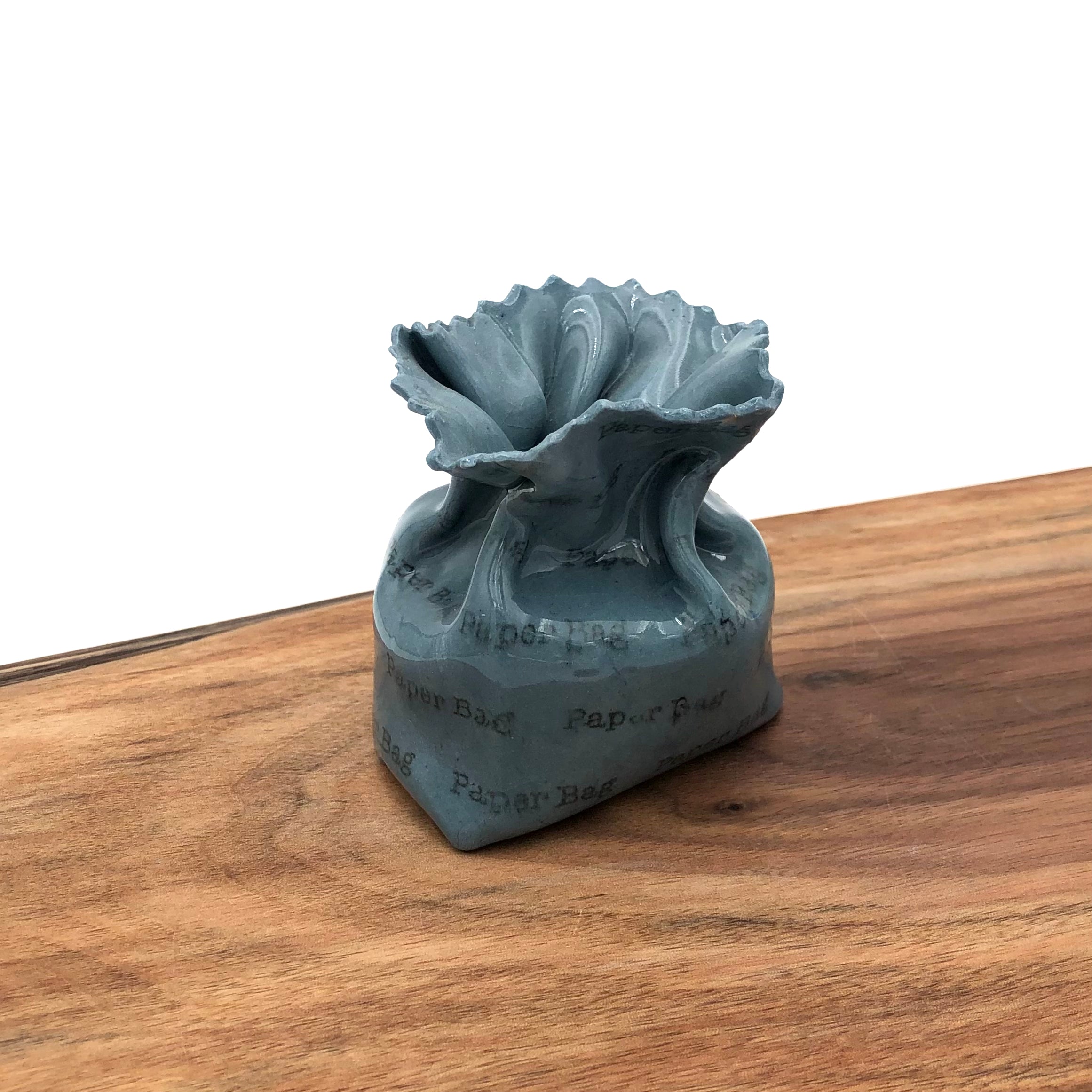 Chandra Beadleston Ceramic Bag Sculpture - Small August 2024 Limited Edition (Assorted Designs) | Unique Home Decor & Gift for Art Collectors