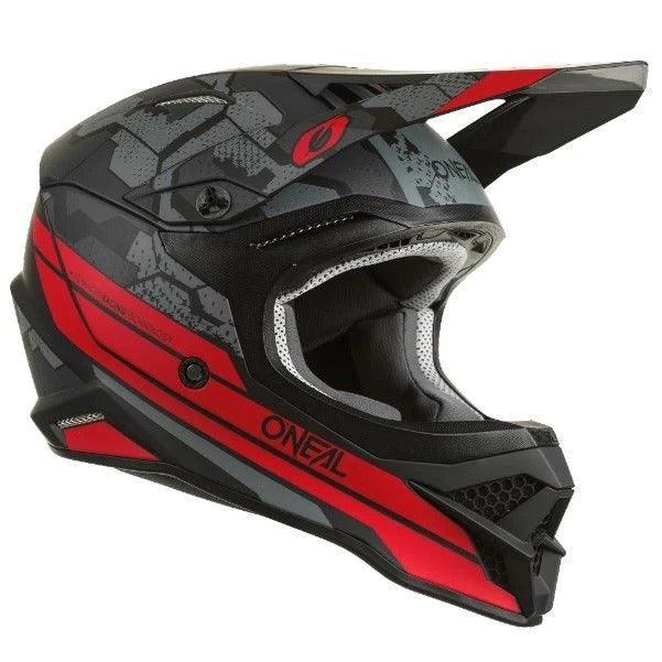 O'NEAL 3 Series Camo Adult MX Helmet - Motocross Dirt Bike ATV Off-Road Racing Helmet for Men & Women - Perfect for Trail Riding, MX Tracks & Outdoor Adventures