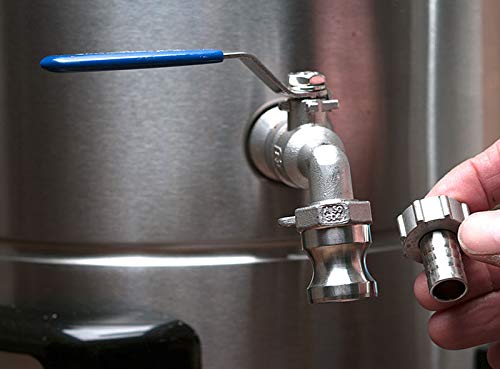 Brewer's Edge Mash and Boil - All-in-One Electric Home Brewing System for Beer Making - Perfect for Beginners & Homebrewers - Kitchen, Garage, or Outdoor Use