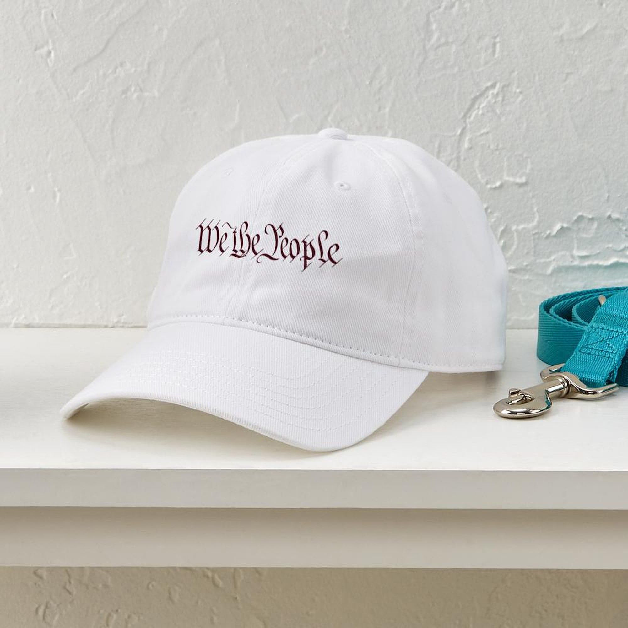 We The People Adjustable Baseball Cap - Patriotic American Flag Hat for Men & Women - Perfect for 4th of July, Political Rallies & Outdoor Events