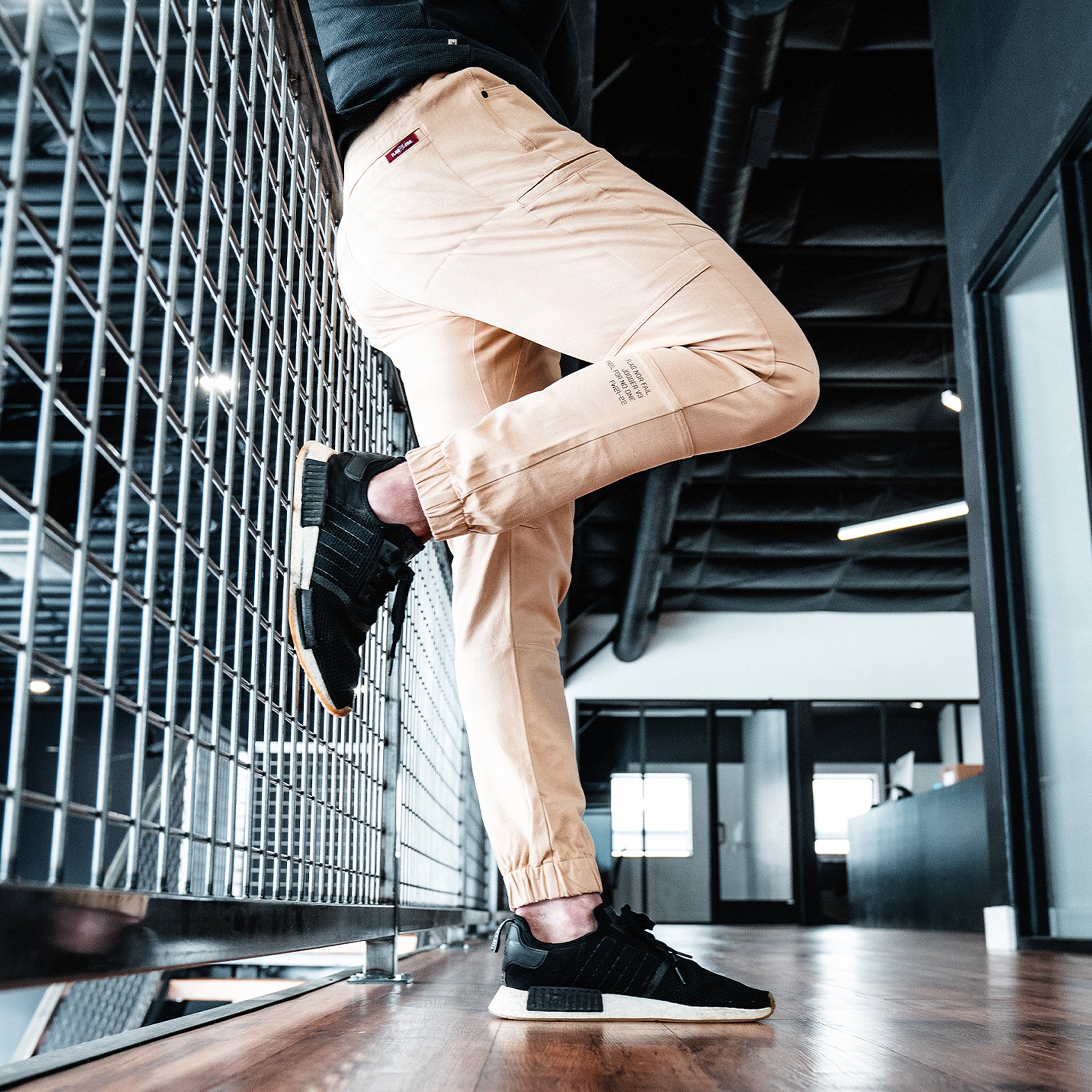 FOREVER JOGGERS - Comfortable Men's Jogger Pants in Khaki | Perfect for Running, Gym & Casual Wear