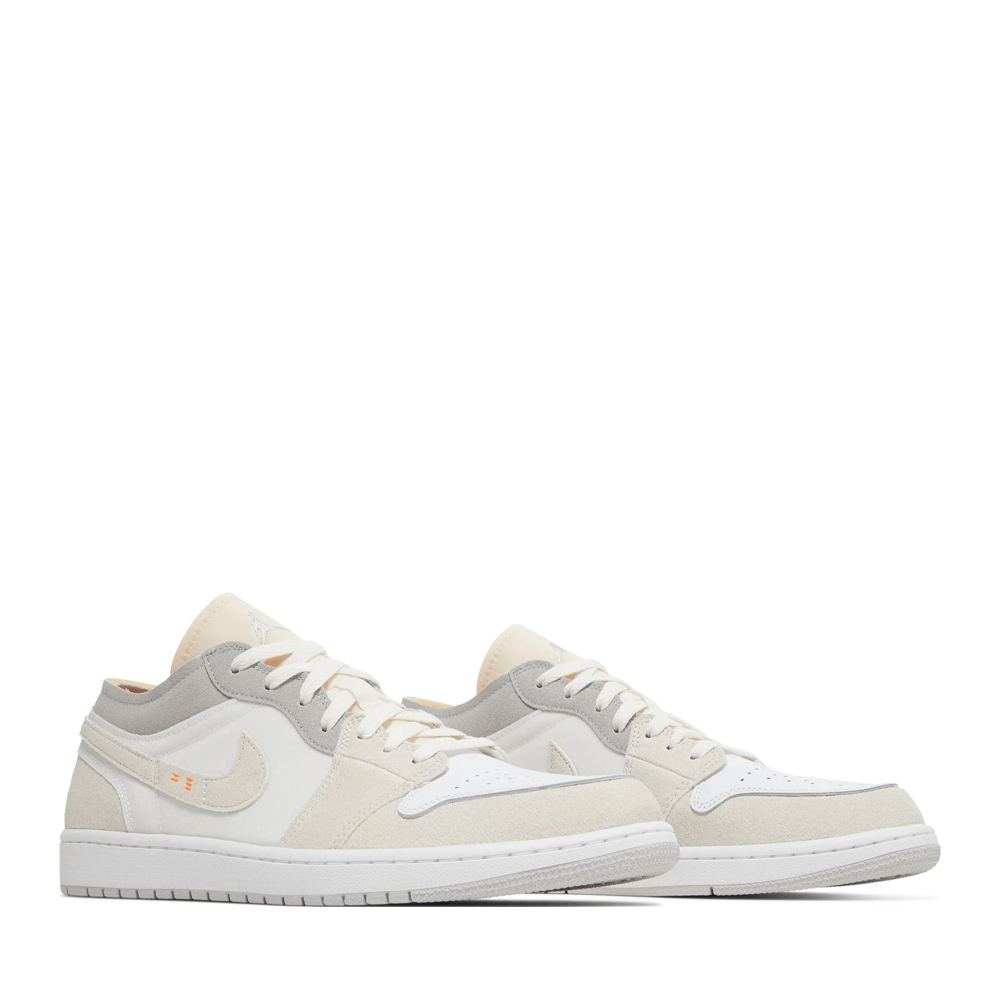 Nike Air Jordan 1 Low SE Craft Inside Out Phantom Sneakers - Men's Basketball Shoes for Casual Wear & Street Style Fashion