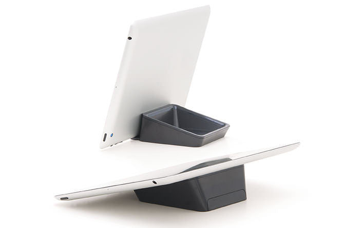 Bluelounge Nest Stand - Premium Laptop & Tablet Holder for Home & Office - Organize Your Workspace with Stylish Cable Management