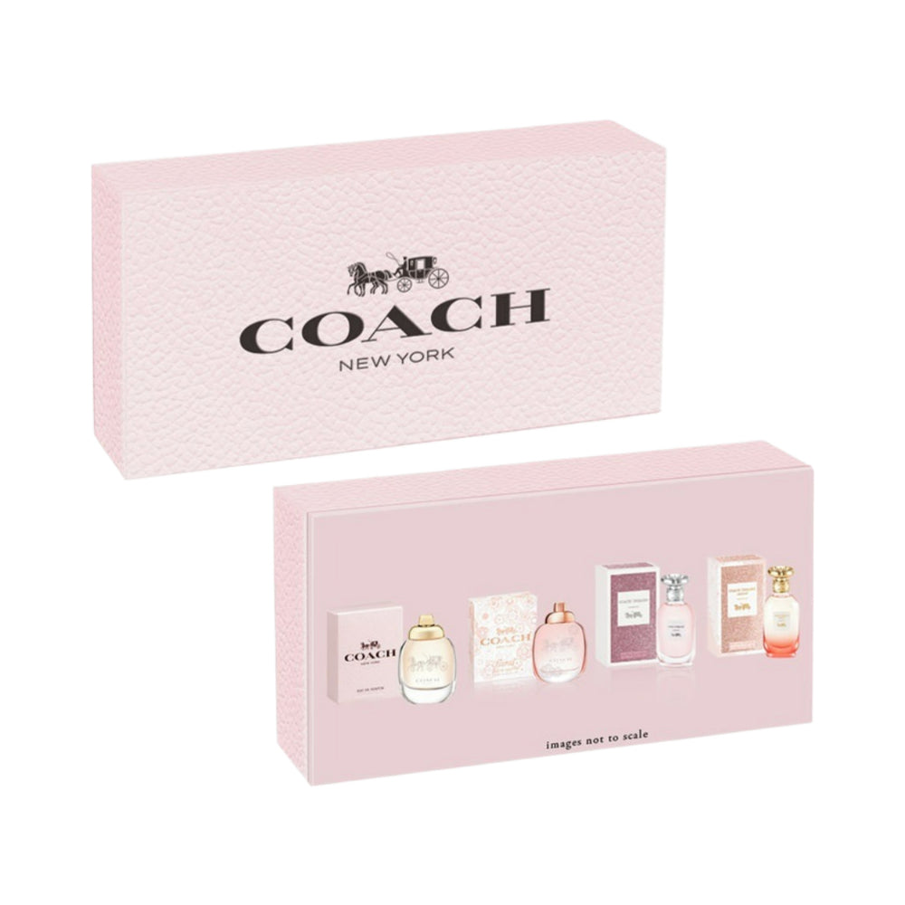 Miniature 4-Piece Perfume Set - Eau De Parfum (4 x 5ml) - Perfect for Travel, Gifts & Daily Fragrance Refresh