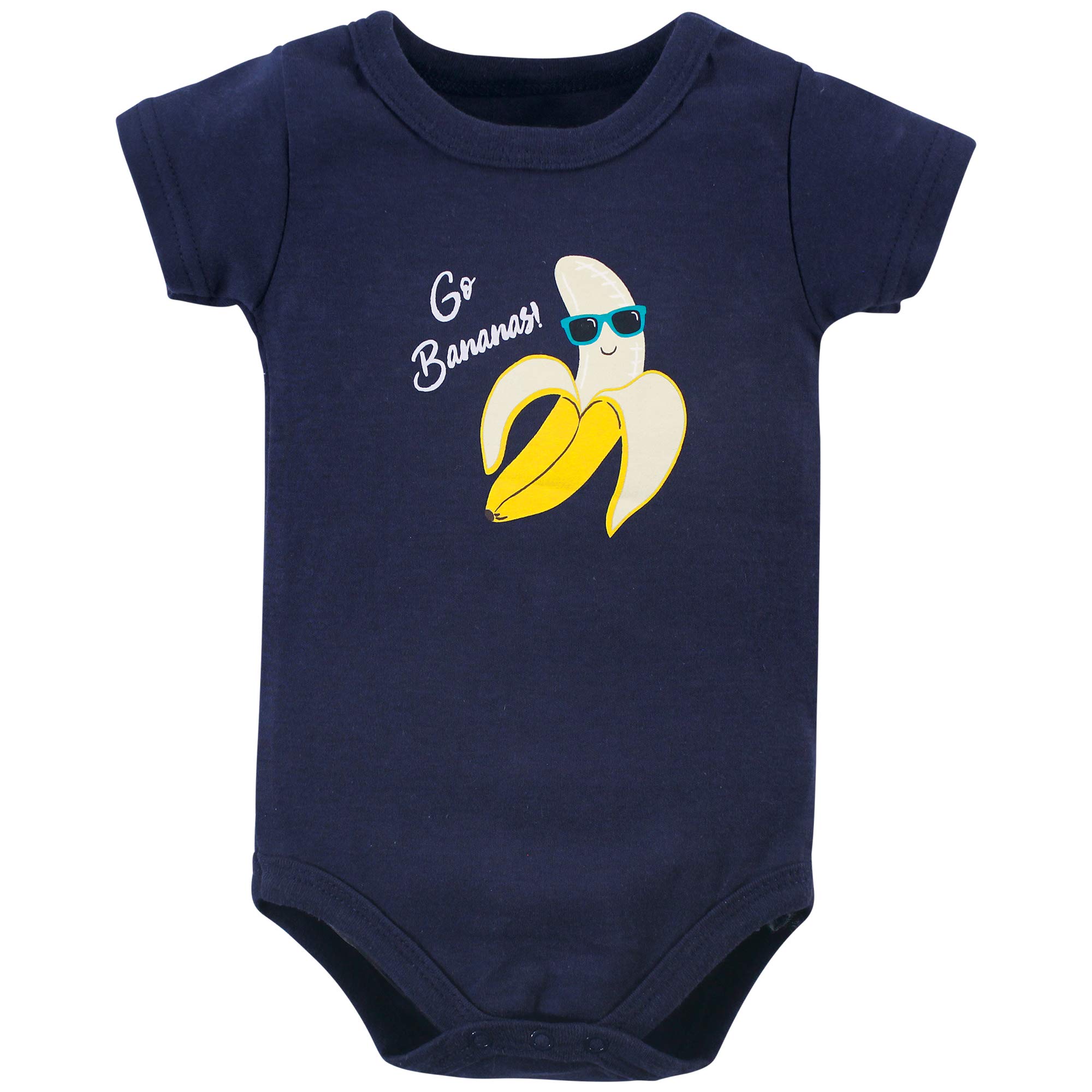 Hudson Baby Cotton Bodysuit Set with Shorts & Shoes for Newborns