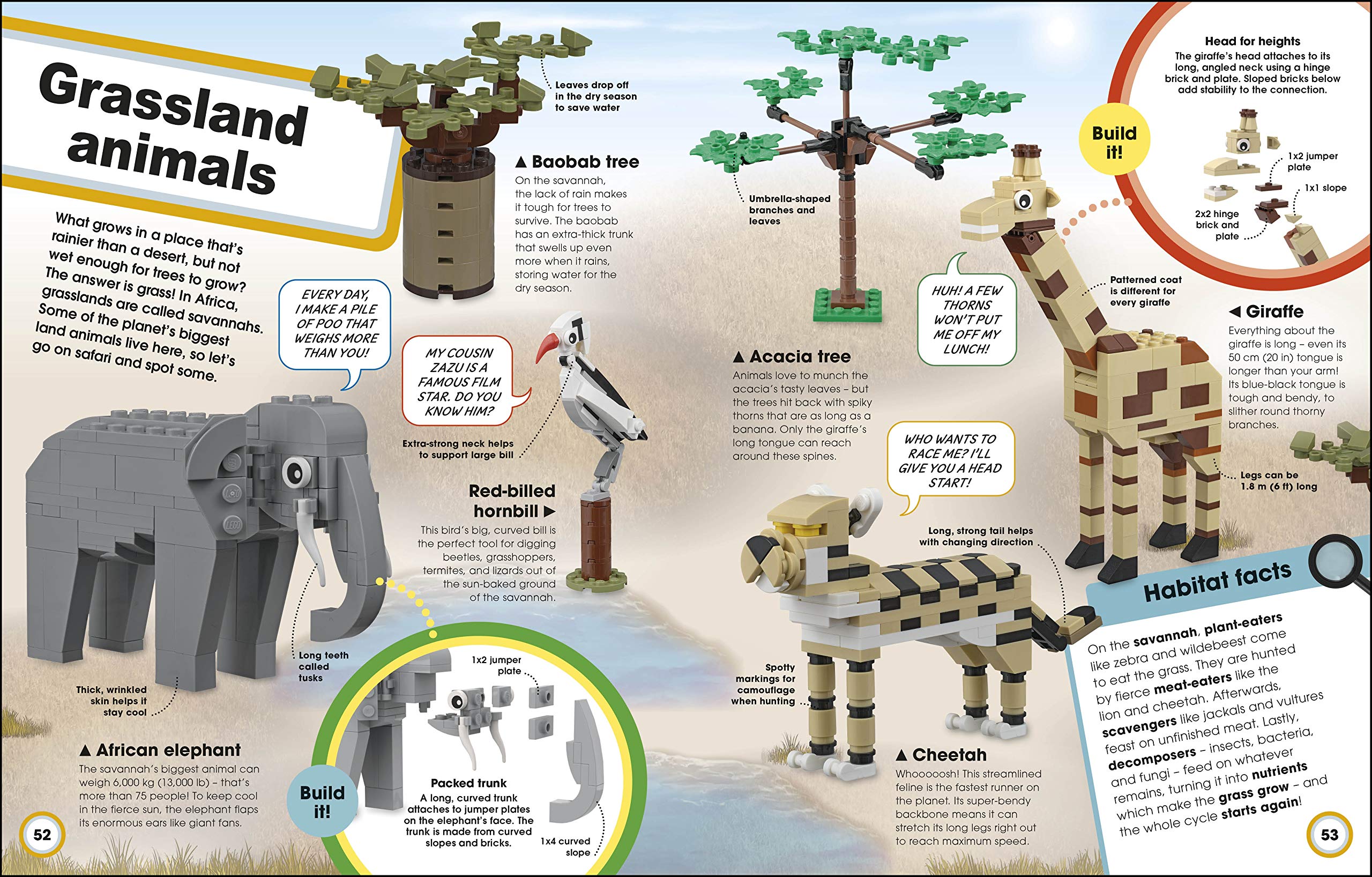 LEGO Super Nature Building Kit - 4 Exclusive Mini Models for Kids & Collectors | Creative STEM Toy for Indoor Play & Gift Giving