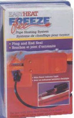 Easy Heat Freeze Free 5 ft. Self-Regulating Heating Cable - Prevent Frozen Pipes in Winter for Home & RV Plumbing