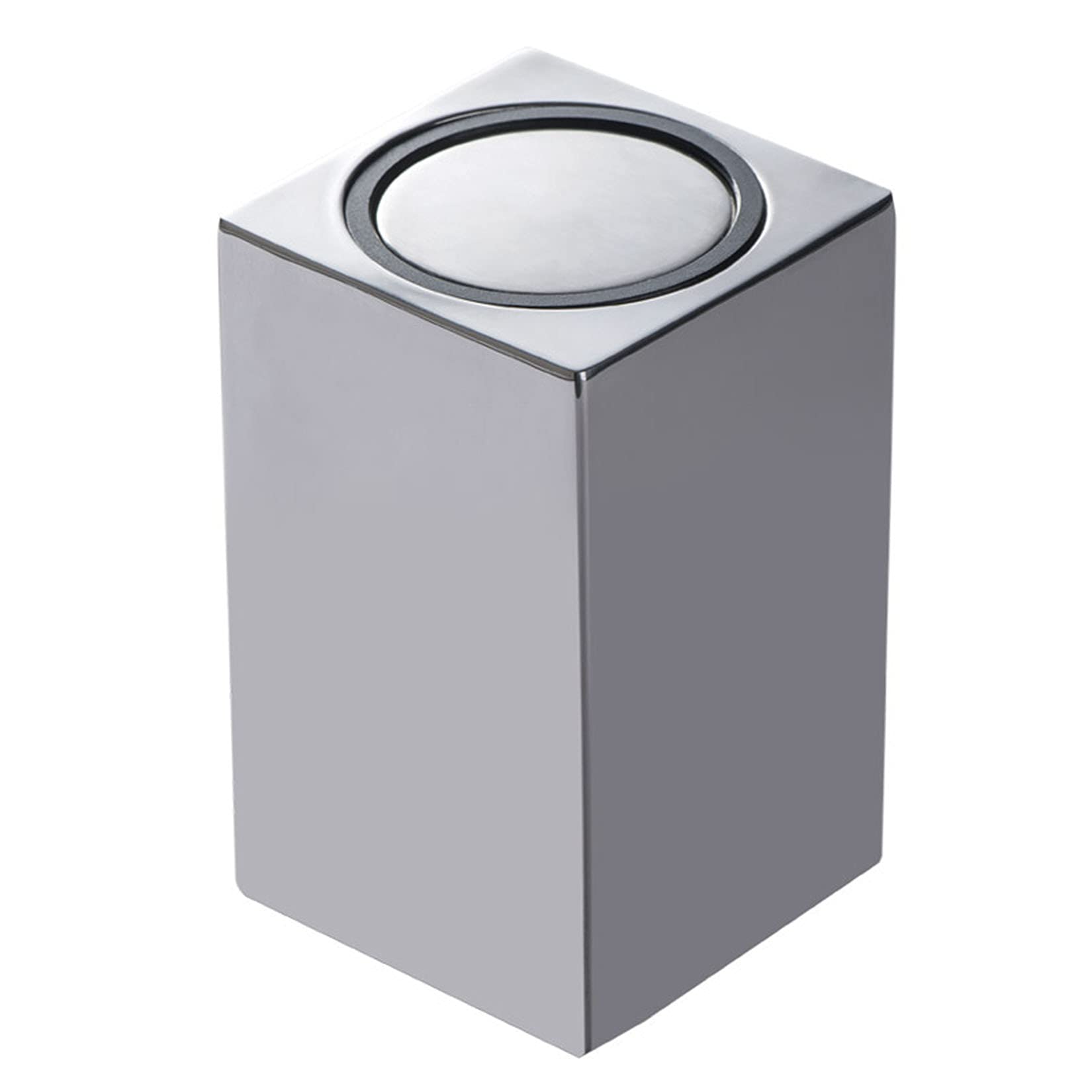 Automatic Stainless Steel Toothpick Dispenser - Elegant Metal Cube Holder for Kitchen, Dining Table & Living Room | Perfect for Home, Restaurant & Office Use (Silver)