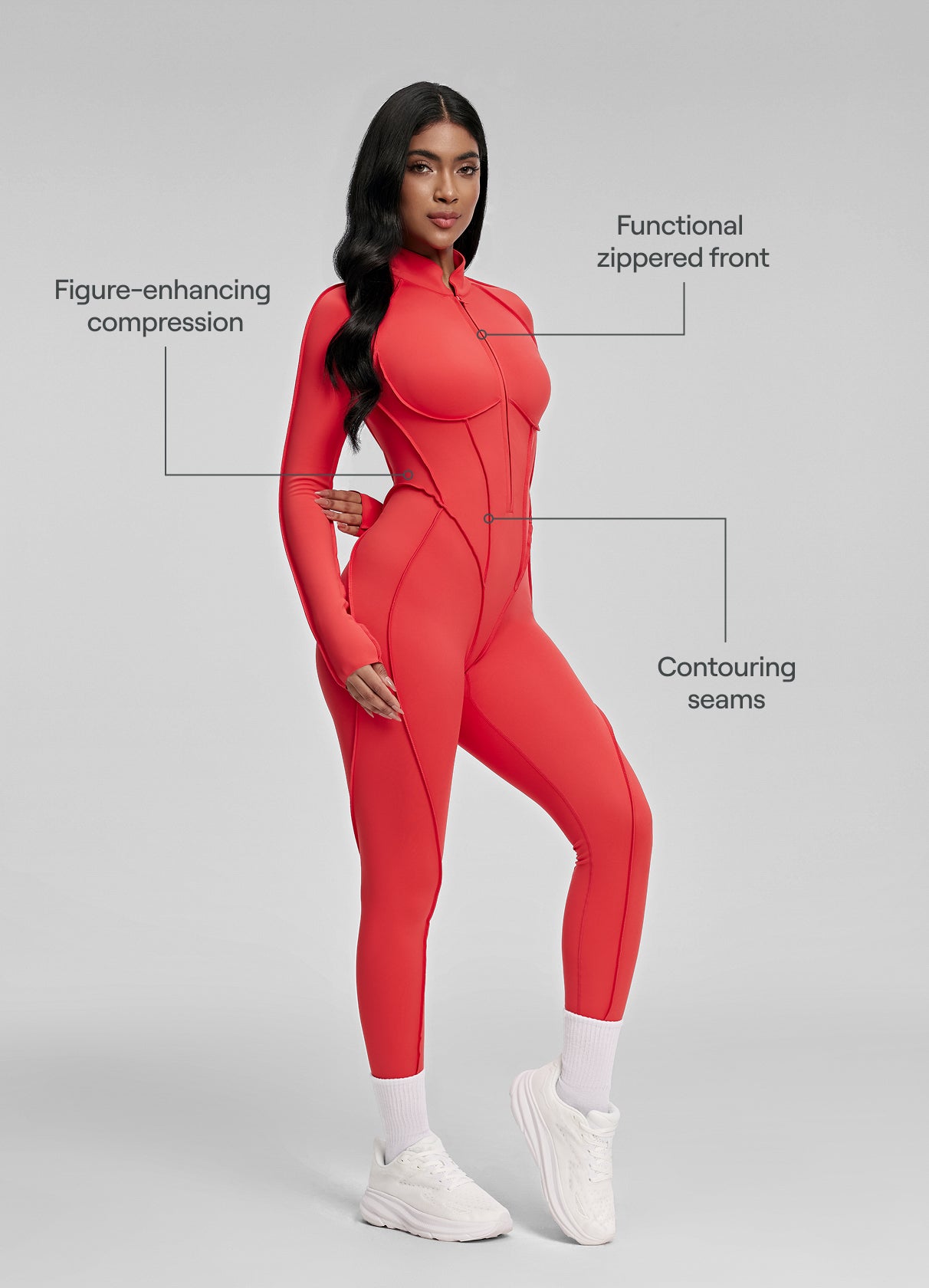 Full Length Catsuit - Stretchy & Comfortable Bodysuit for Women | Perfect for Cosplay, Dance, and Halloween Costumes
