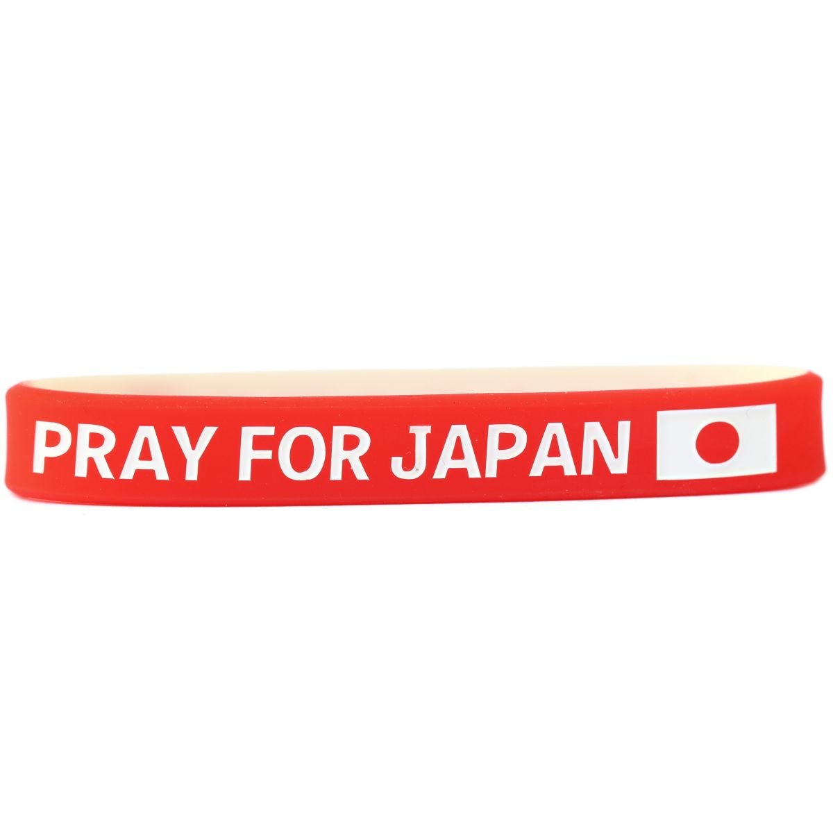 50 Pack Pray for Japan Wristbands - Support & Solidarity Rubber Bracelets for Charity Events, Fundraisers & Awareness Campaigns