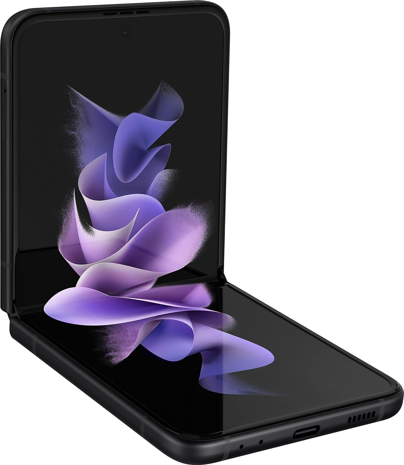 Renewed Samsung Galaxy Z Flip 3 5G Unlocked Smartphone - 256GB Gray (US Version) | Premium Foldable Phone for Work, Travel & Entertainment