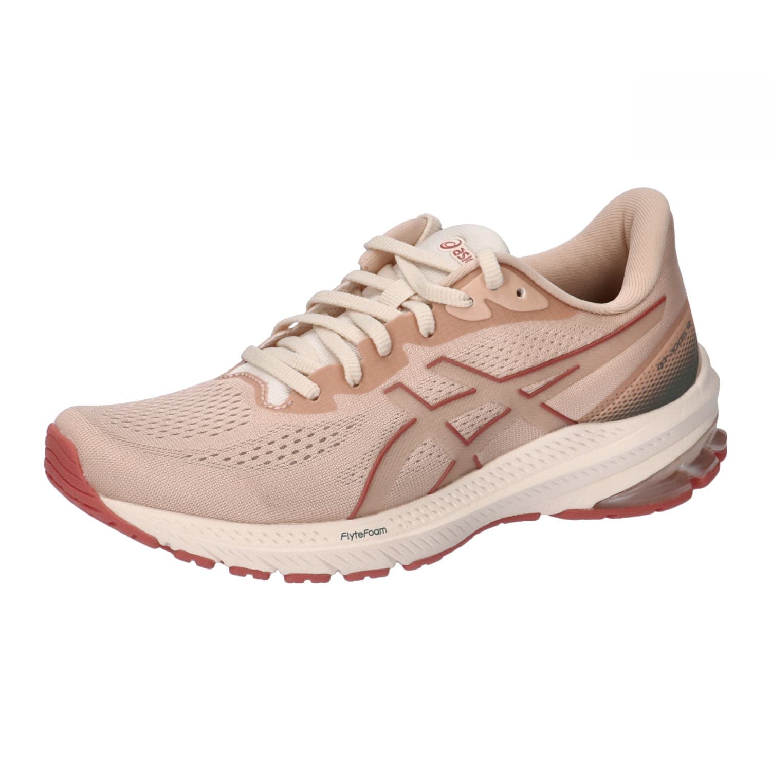 ASICS GT 1000 12 Women's Running Shoes - Lightweight Cushioned Sneakers for Jogging & Training - Grey & Pink Athletic Shoes for Road Running, Gym Workouts & Daily Walking