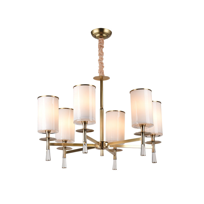 Elegant Oakden Chandelier - Modern Crystal Ceiling Light Fixture for Dining Room & Living Room | Perfect for Home Decor & Wedding Venue Lighting