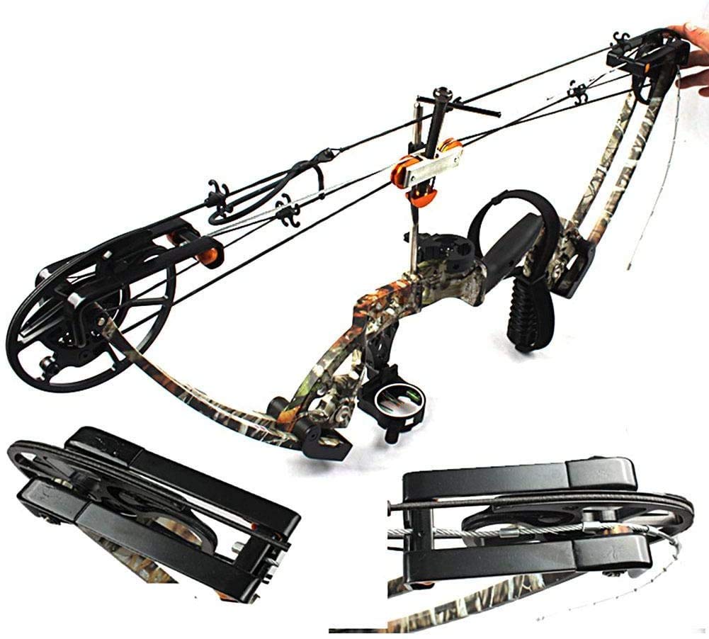Zerone Universal Metal Portable Compound Bow Press with Quad Limbs Bracket - Professional Tuning Tool for Hunting, Archery & Outdoor Shooting | Perfect for Target Practice, Bow Maintenance & Field Adjustments