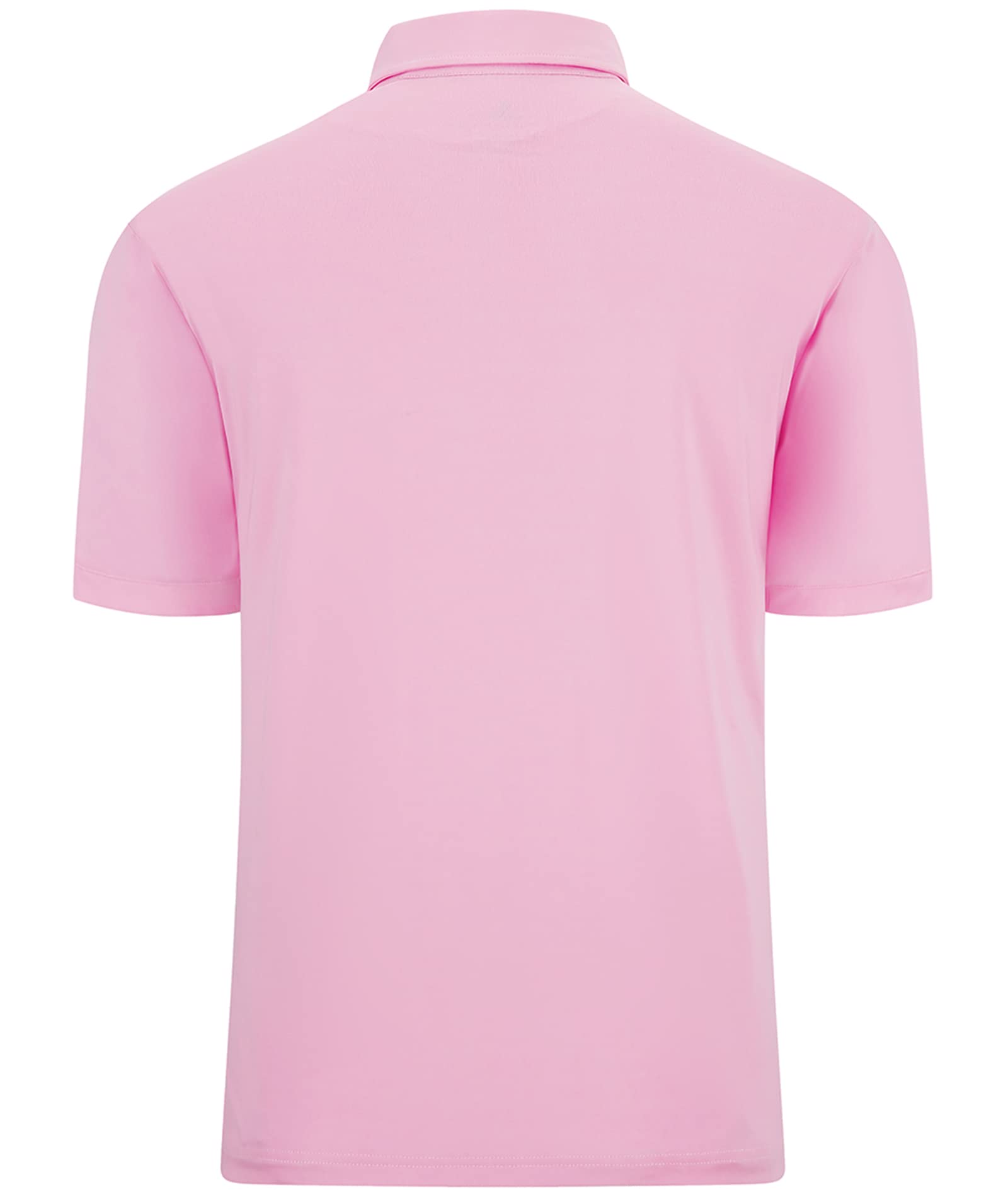 Men's Performance Polo Shirts - Short Sleeve Moisture Wicking Athletic Shirt for Golf, Workout & Casual Wear | Breathable & Comfortable for Sports & Outdoor Activities