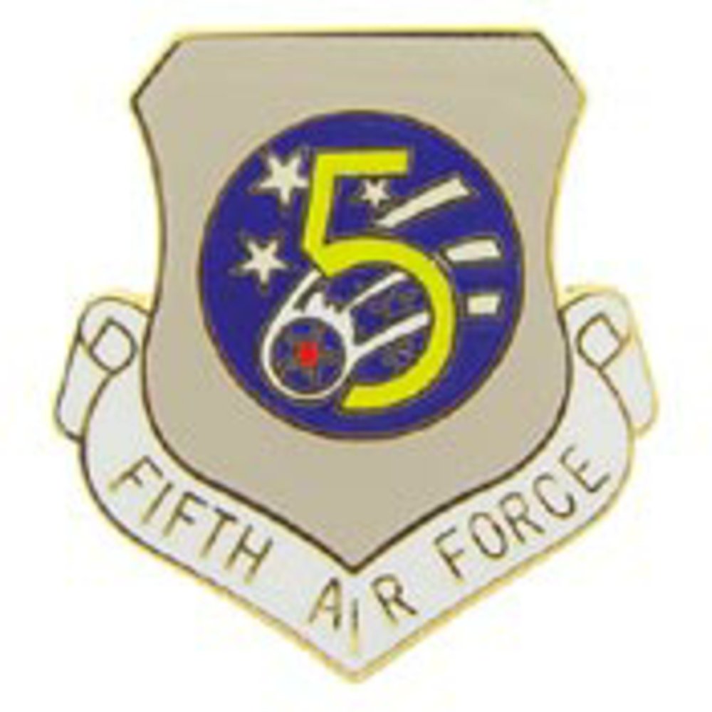 USAF Air Force 005th Shield 1 Inch Lapel Pins - Military Collectibles, Gifts for Veterans & Patriotic Events