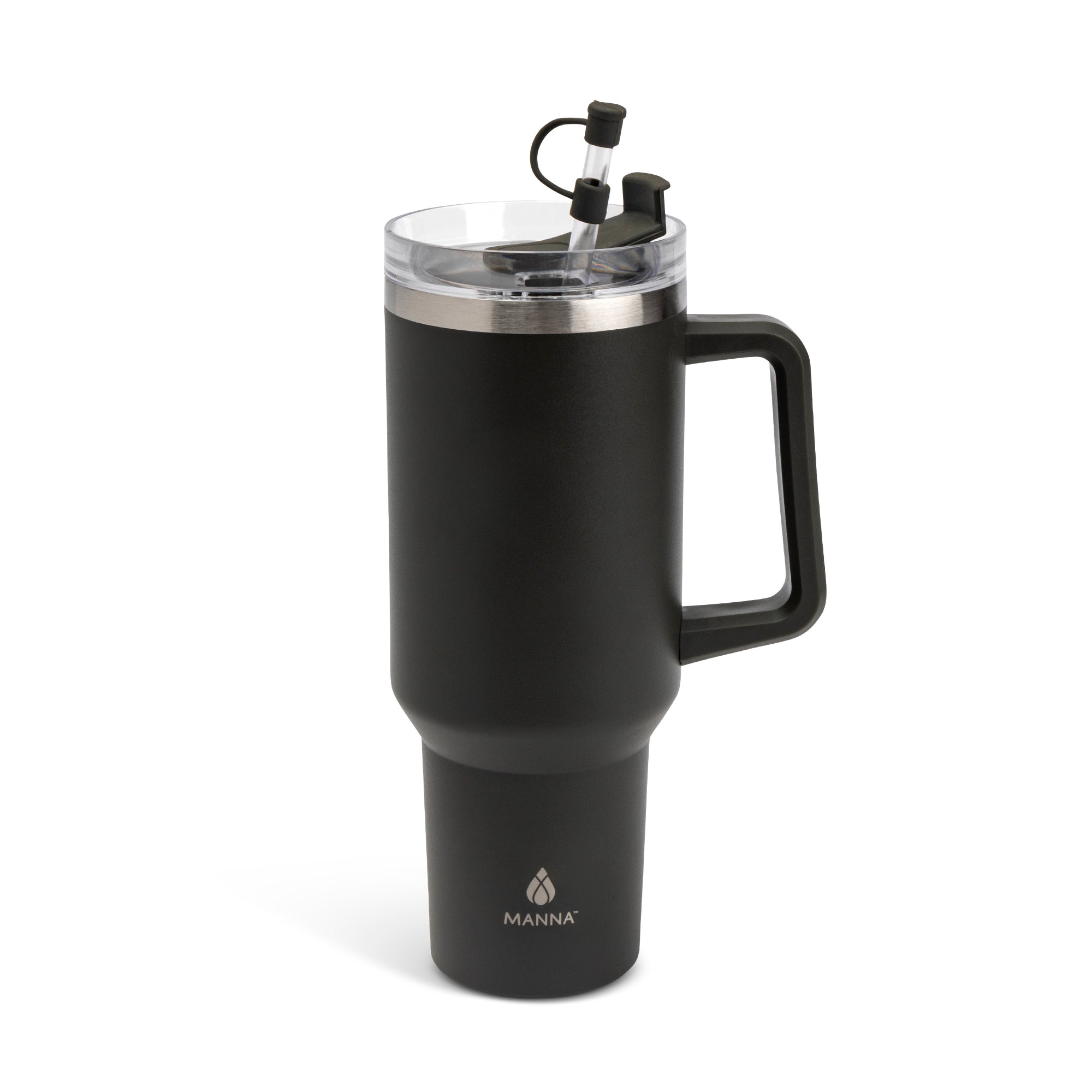 40 oz Atlas Tumbler with Lid - Insulated Stainless Steel Water Bottle for Hot & Cold Drinks - Perfect for Gym, Hiking, Office & Travel