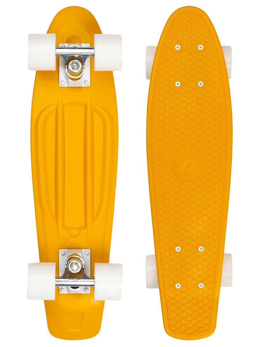 Retrospec Quip Mini Cruiser Skateboard - 22.5 Inch Lightweight Skateboard for Kids & Adults - Perfect for Commuting, Campus Riding & Street Skating