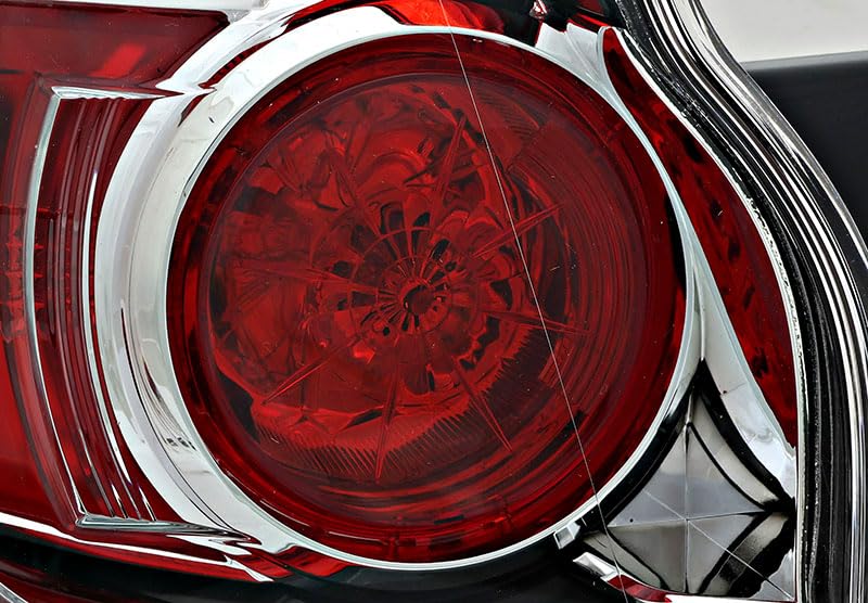 Compatible LED Tail Lights Lamps Set for Mazda 3 Hatchback 2010-2013 - Driver & Passenger Side Replacement - Enhance Visibility & Style for Night Driving & Car Customization
