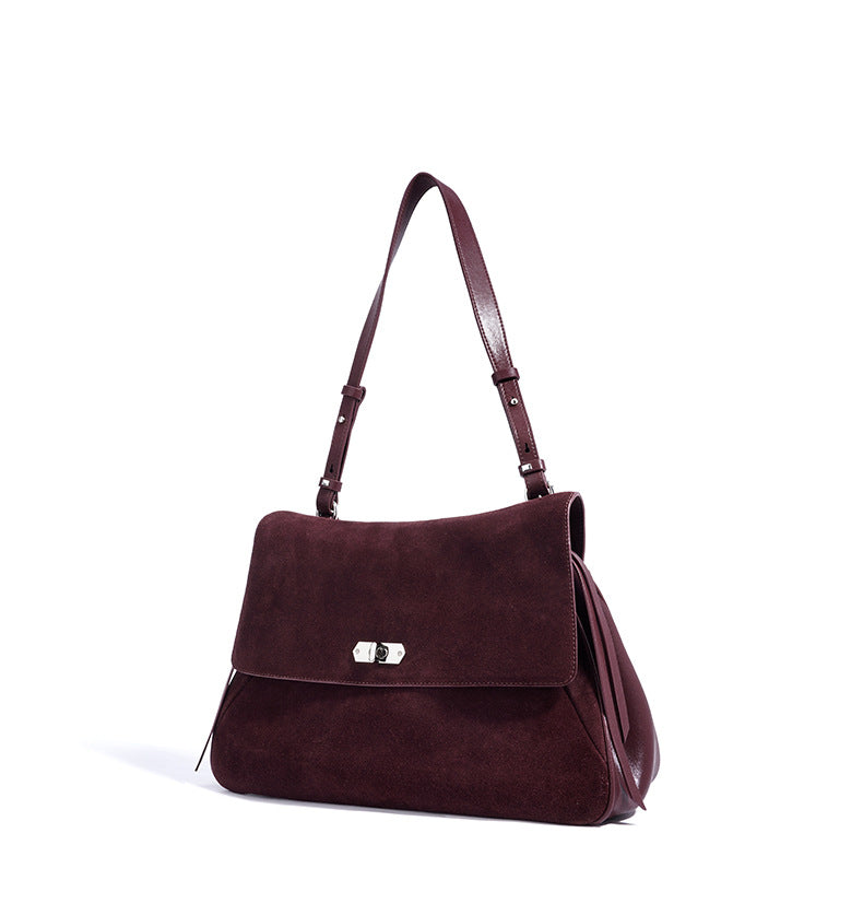 Sleek Minimalist Shoulder Bag for Women - Lightweight Crossbody Purse with Adjustable Strap - Perfect for Work, Travel & Everyday Use