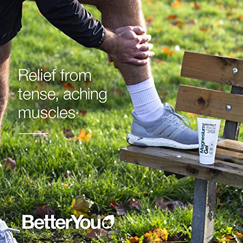 BetterYou Magnesium Body Gel for Joint & Muscle Relief - Fast-Absorbing Topical Pain Relief Gel for Athletes, Fitness Enthusiasts & Active Lifestyles - Perfect for Post-Workout Recovery & Daily Muscle Care