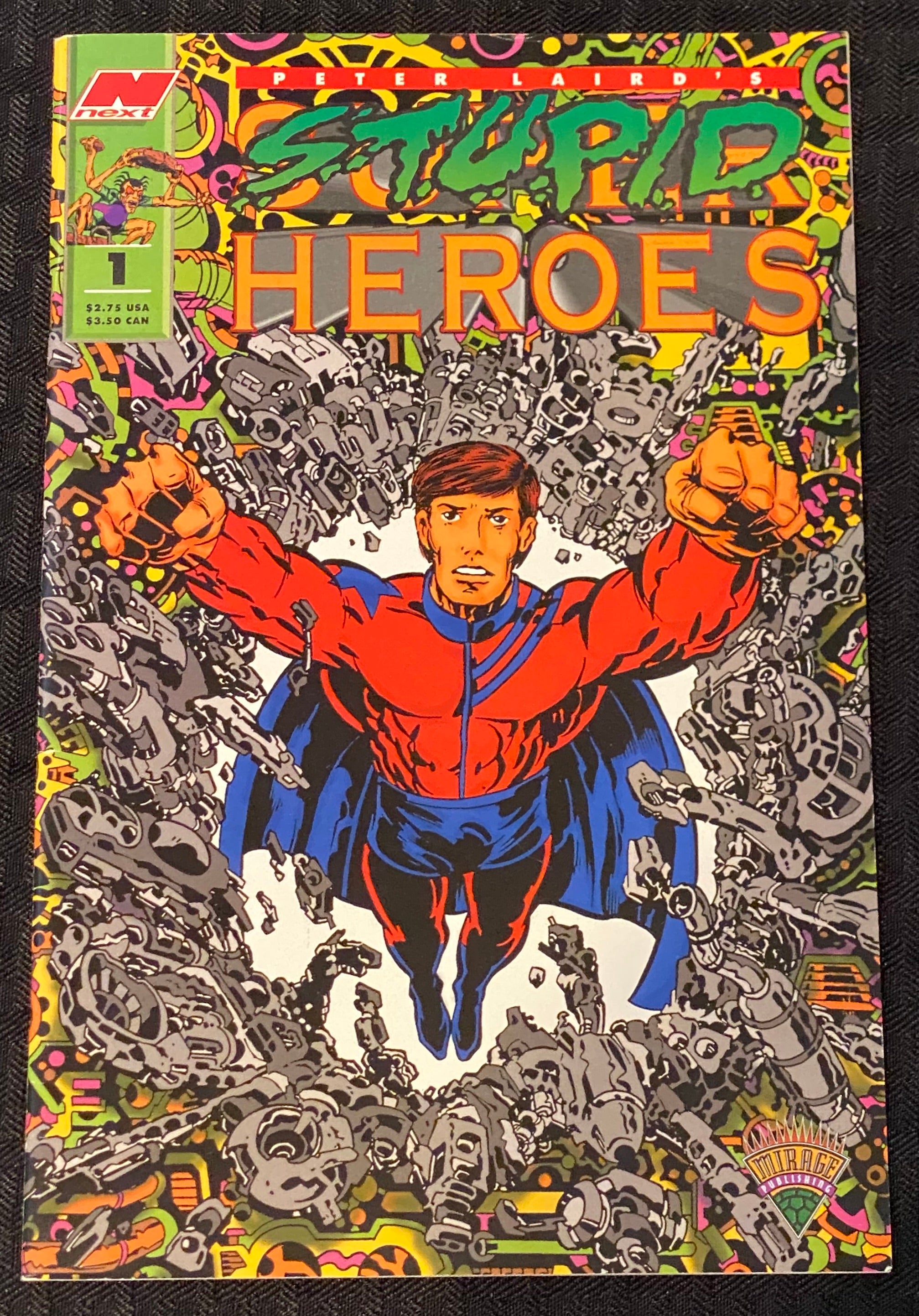 Lightning Comics Next Stupid Heroes #1 (1995) - First Issue Collector's Edition | Parody Superhero Comic Book | Perfect for Comic Enthusiasts & Nostalgic Readers