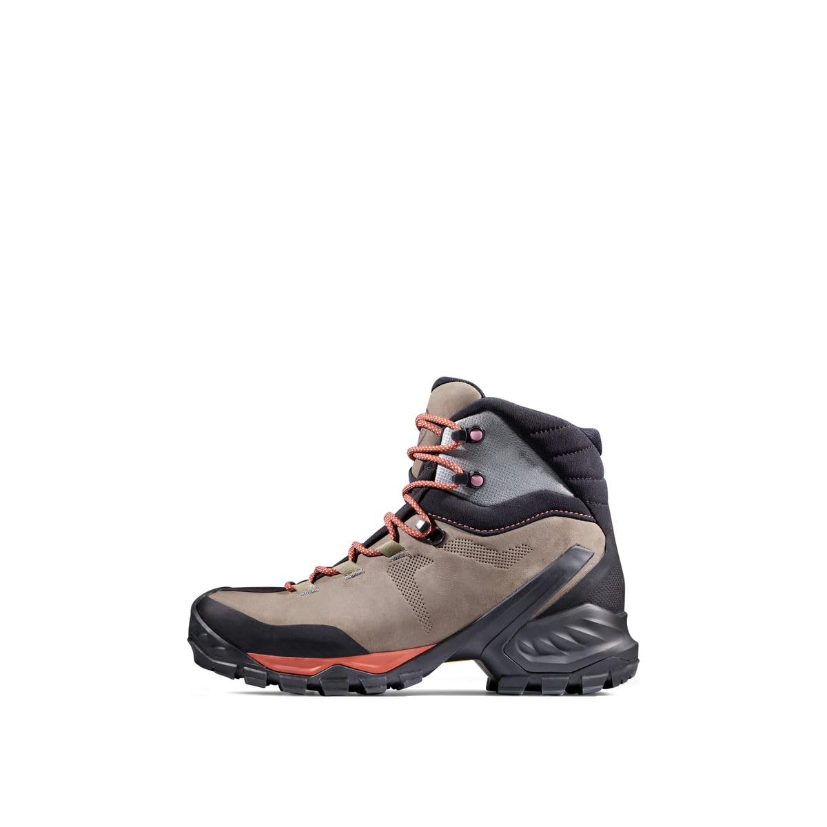 Mammut Trovat Tour High GTX Women's Hiking Shoes - Waterproof Ankle Boots for Outdoor Trekking & Trail Running, Bungee/Apricot Color - Perfect for Mountain Climbing & Backpacking Adventures