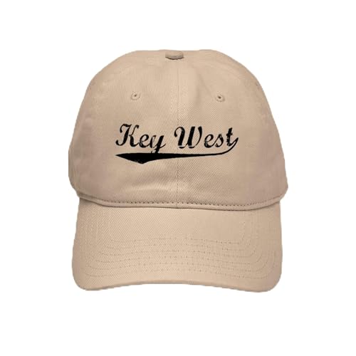 Khaki - Vintage Key West (Black) Cap