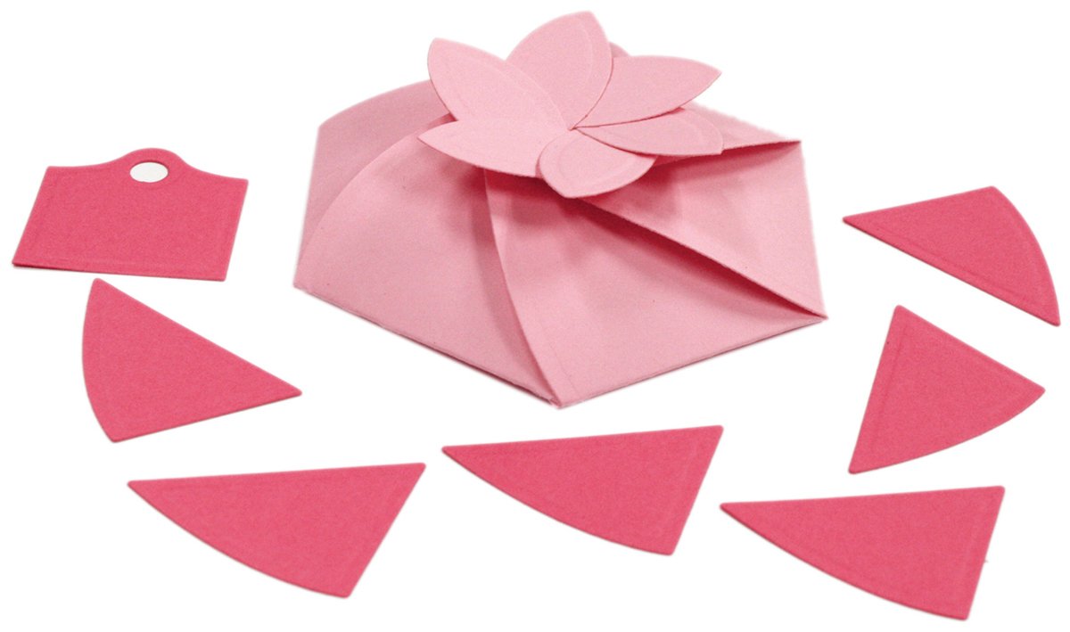 Hexagon Pinwheel Top Box - Premium DIY Craft Templates for Scrapbooking, Card Making & Home Decor | Perfect for Gift Wrapping, Party Favors & Wedding Decorations