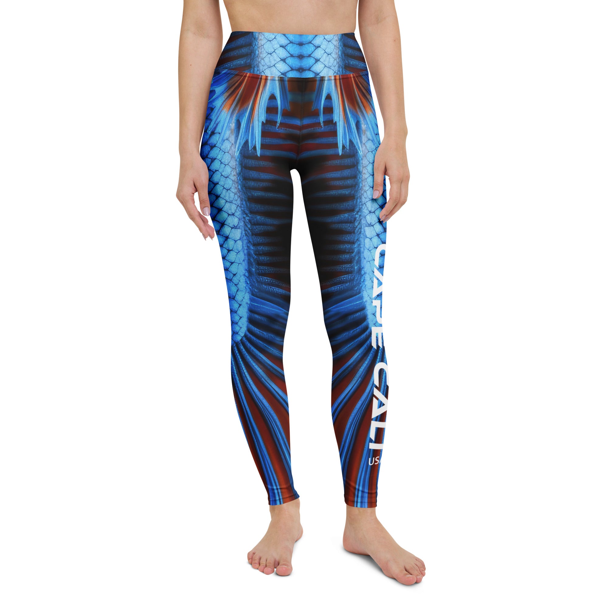 Premium Dragon Print Leggings for Women - High Waist Yoga Pants with Stretchy Comfort - Perfect for Workouts, Yoga & Casual Wear