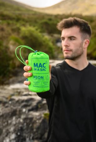 Mac In A Sac Unisex Packable Waterproof Jacket - Lightweight Raincoat for Hiking, Travel & Outdoor Activities