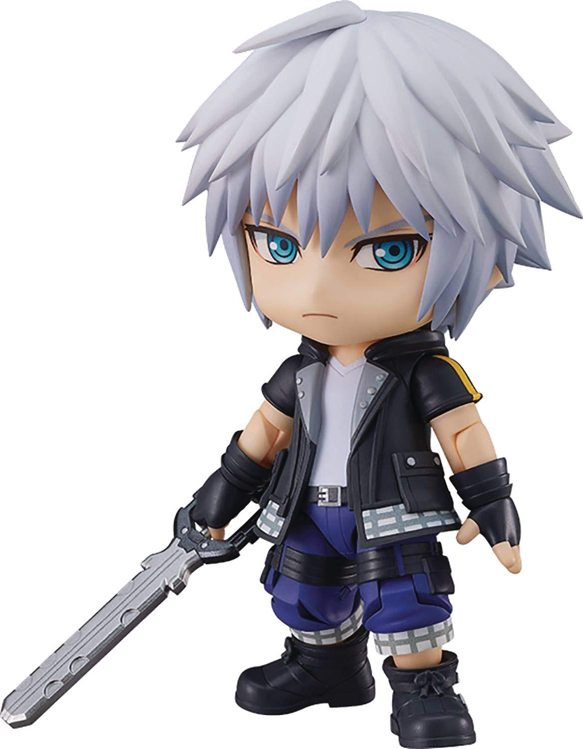 Good Smile Kingdom Hearts III: Riku Nendoroid Action Figure - Collectible Anime Character Toy for Gamers & Fans | Perfect for Display, Cosplay & Gift Giving