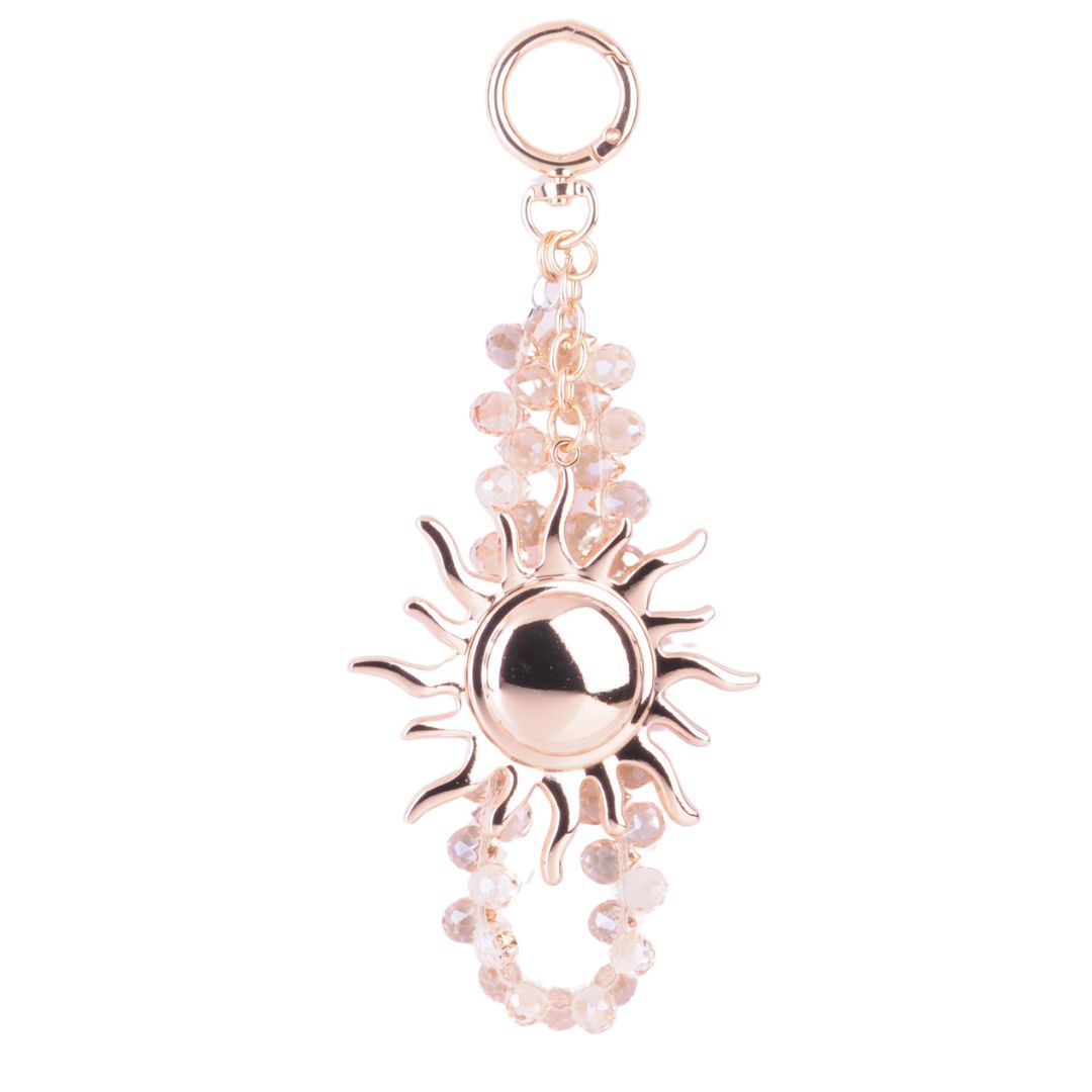 Golden Hour Sun Charm Bracelet - Elegant Adjustable Wristband for Women, Perfect for Parties, Weddings & Everyday Wear