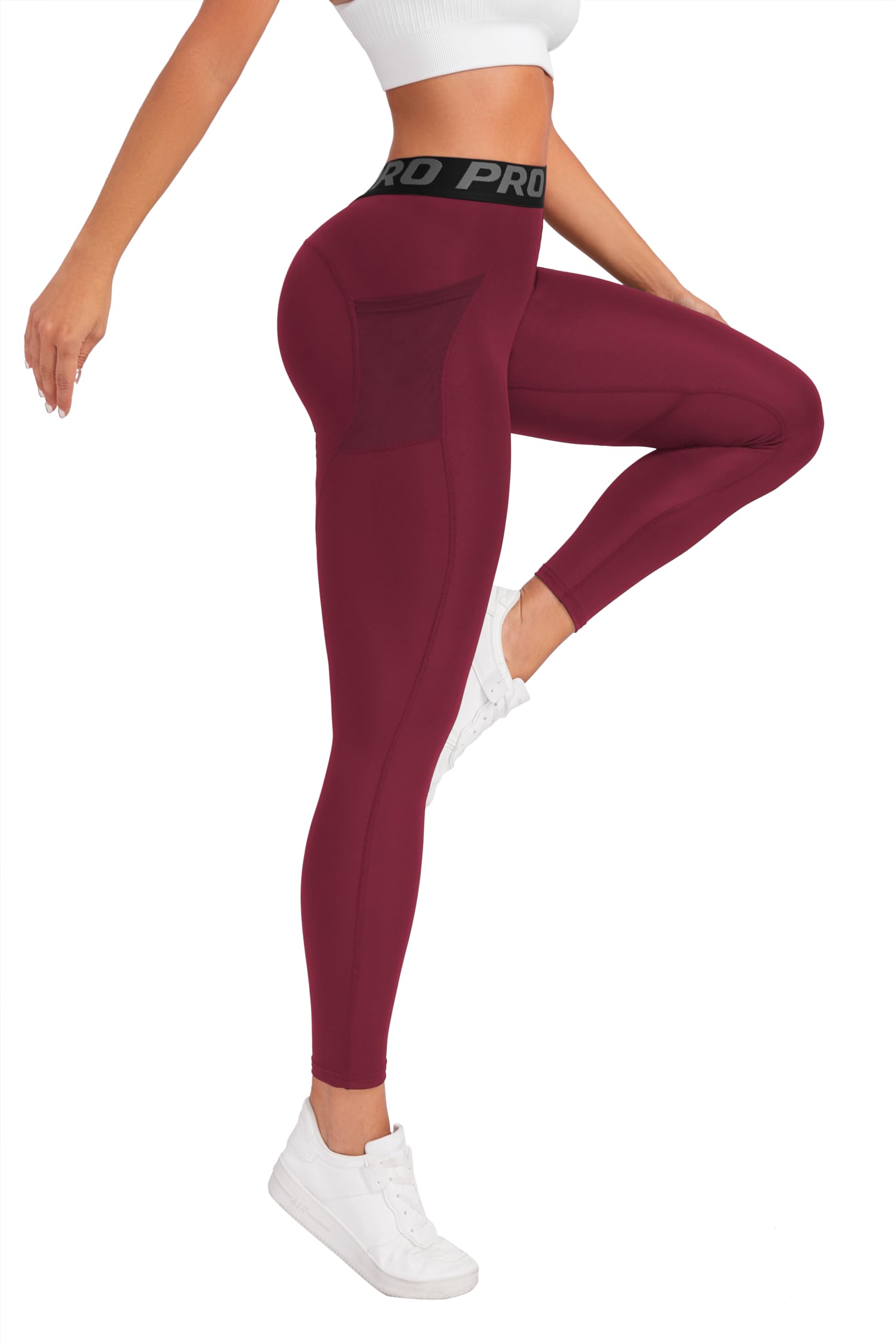 High Waisted Leggings for Women - Tummy Control Workout Yoga Running Pants | Gym, Fitness & Jogging | Perfect for Yoga, Running, Gym & Everyday Wear