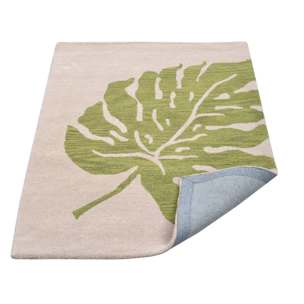 Premium Protea Hand Tufted Wool Rug - Soft Non-Slip Living Room Carpet for Bedroom, Nursery & Home Decor