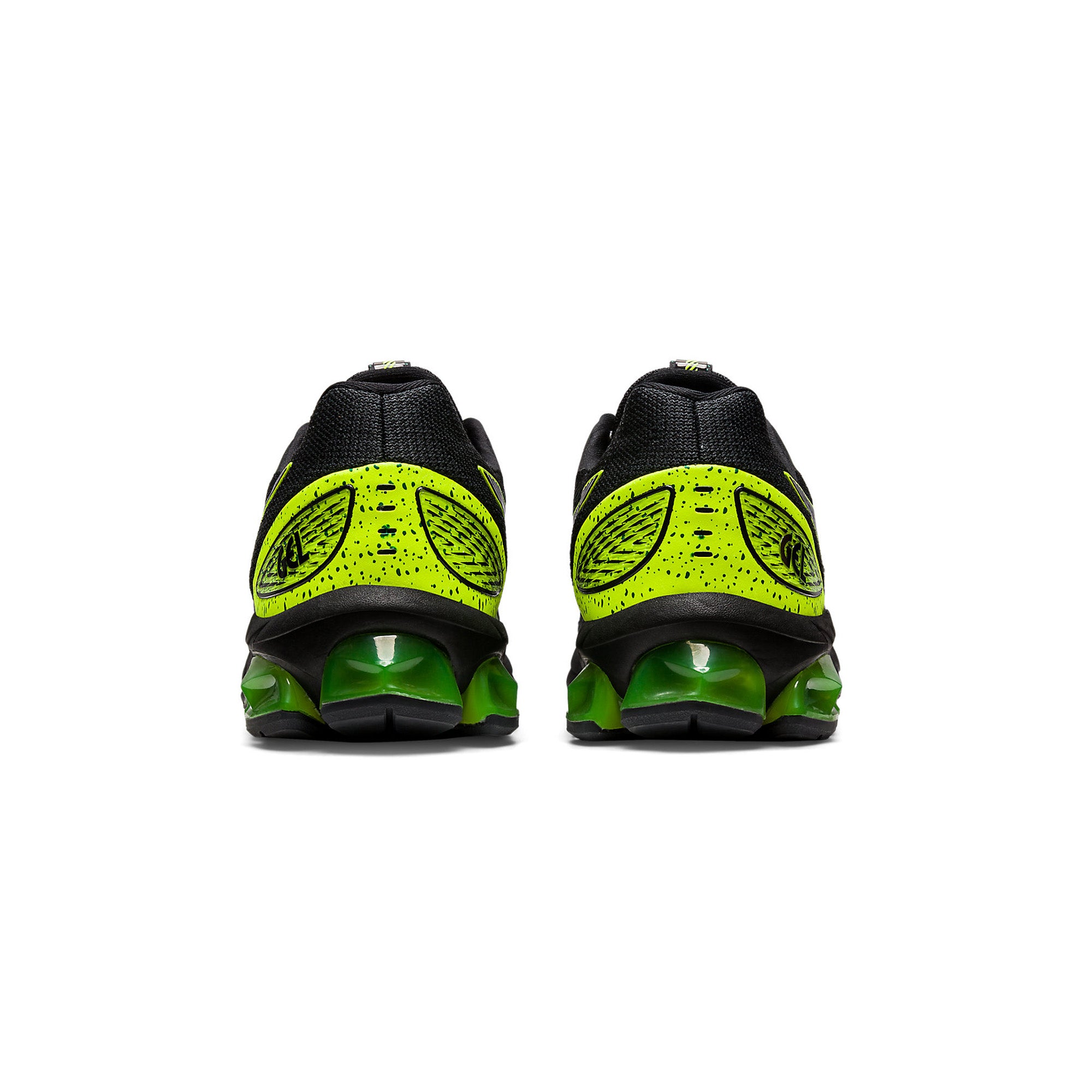 ASICS GEL QUANTUM 180 VII Running Shoes for Men - Black/Safety Yellow - Lightweight Cushioned Athletic Sneakers for Jogging, Gym Workouts & Daily Wear